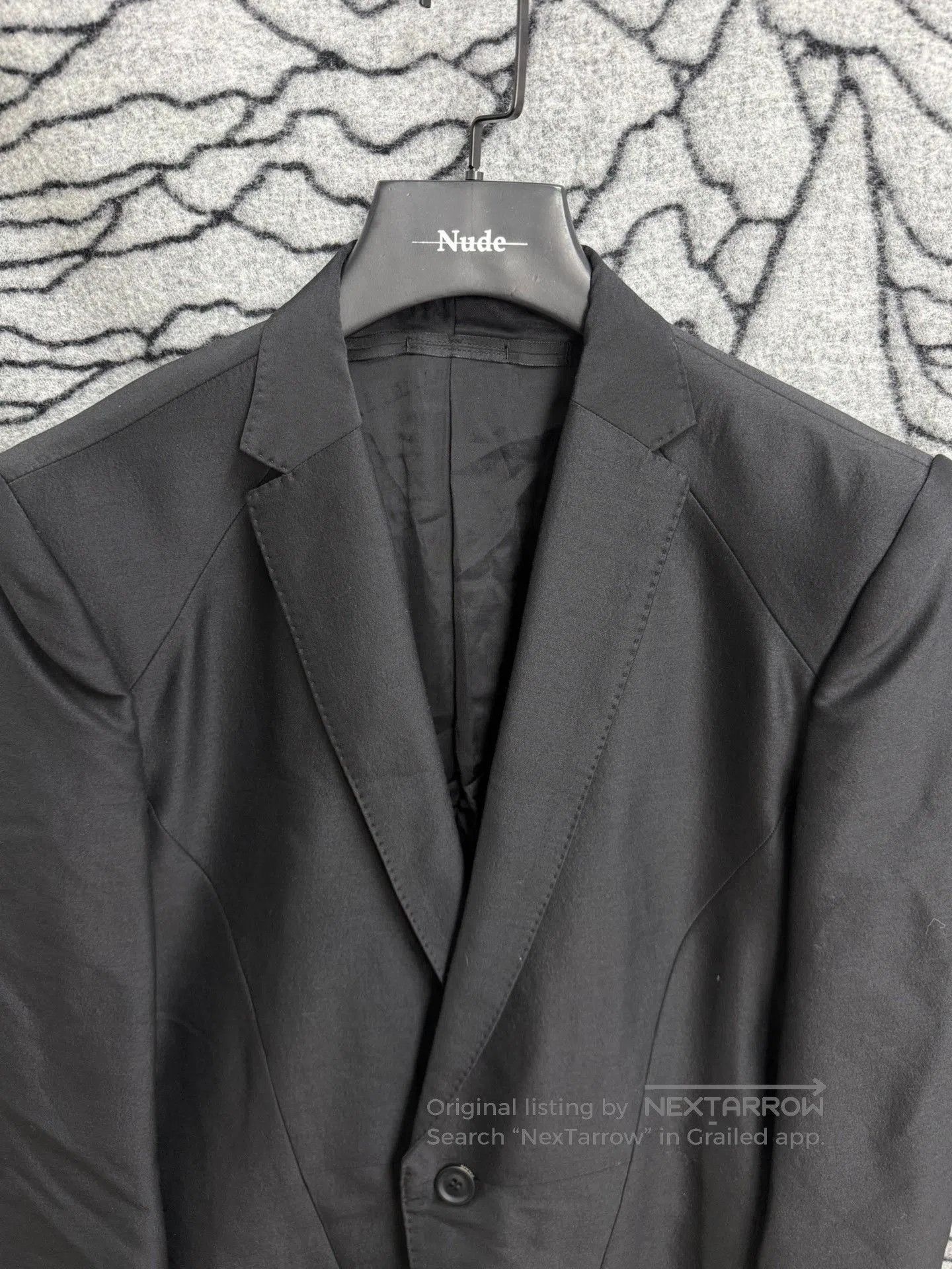 Julius Julius 7 Wool Silk Deconstructed Blazer. Size US L / EU 52-54 / 3 - 4 Thumbnail
