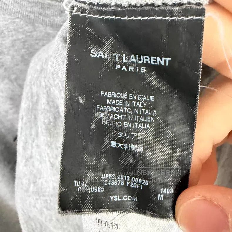 Saint Laurent Paris Saint Laurent Paris Short Sleeve i Size US M / EU 48-50 / 2 - 3 Thumbnail