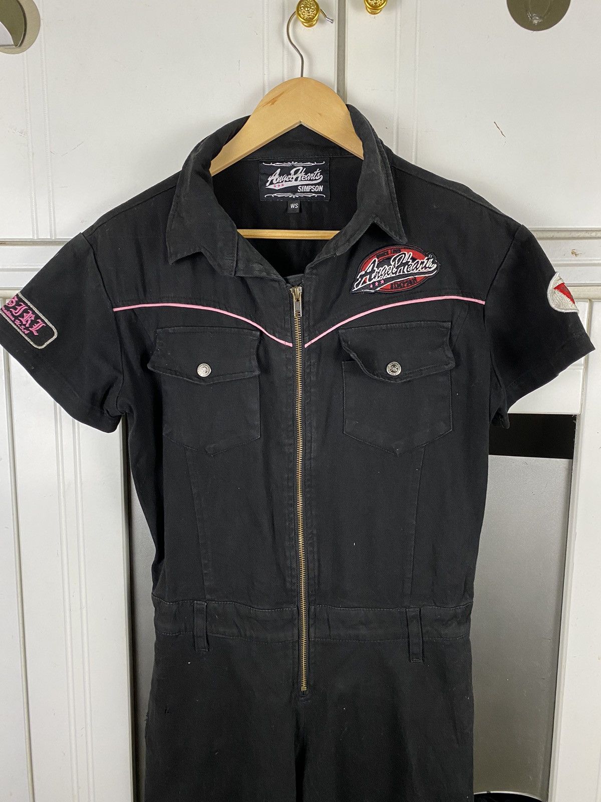 The Simpsons × Vintage Angle Heart Simpson Overall Jacket Size US 31 - 2 Thumbnail