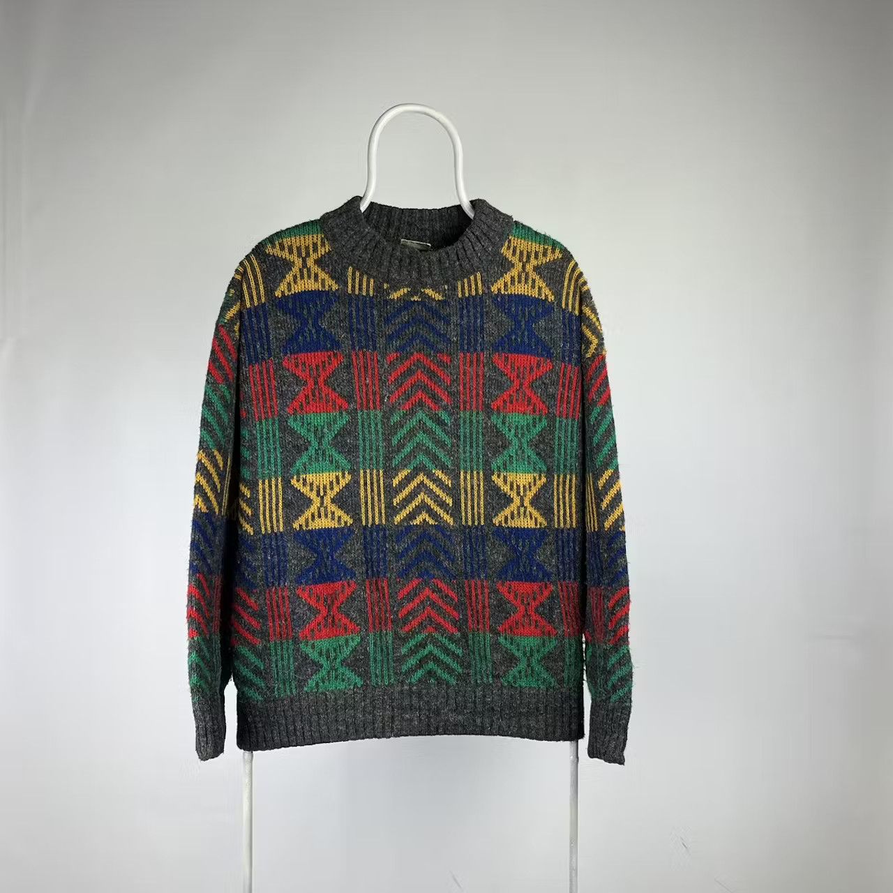 Japanese Brand Vintage sweater coogi style knit size Large Size US L / EU 52-54 / 3 - 1 Thumbnail