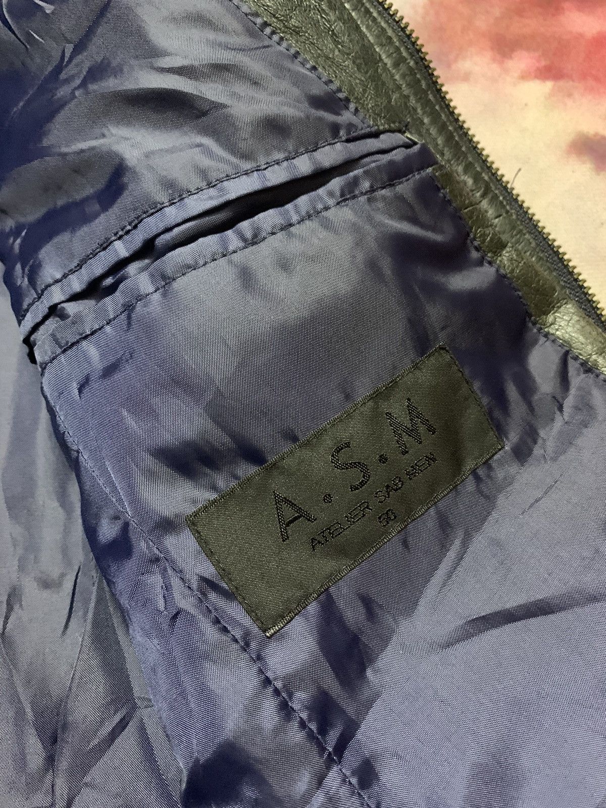 Japanese Brand Japanese Brand A.S.M Apocalypse Leather Blacked Avant-Garde Size US M / EU 48-50 / 2 - 8 Thumbnail