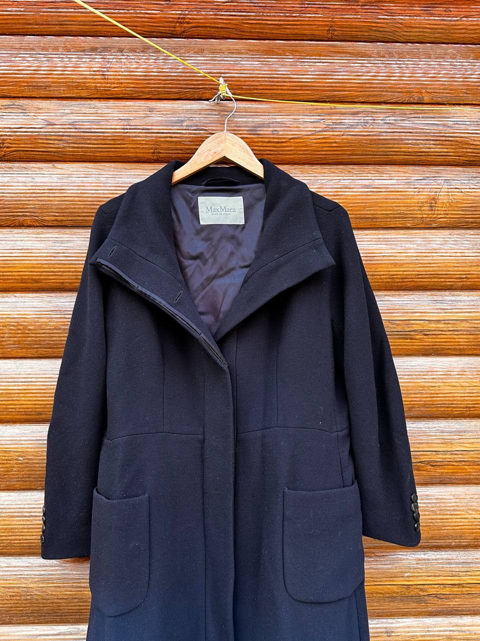 Max Mara Max Mara woolen cashmere long coat women Size XL / US 12-14 / IT 48-50 - 2 Thumbnail