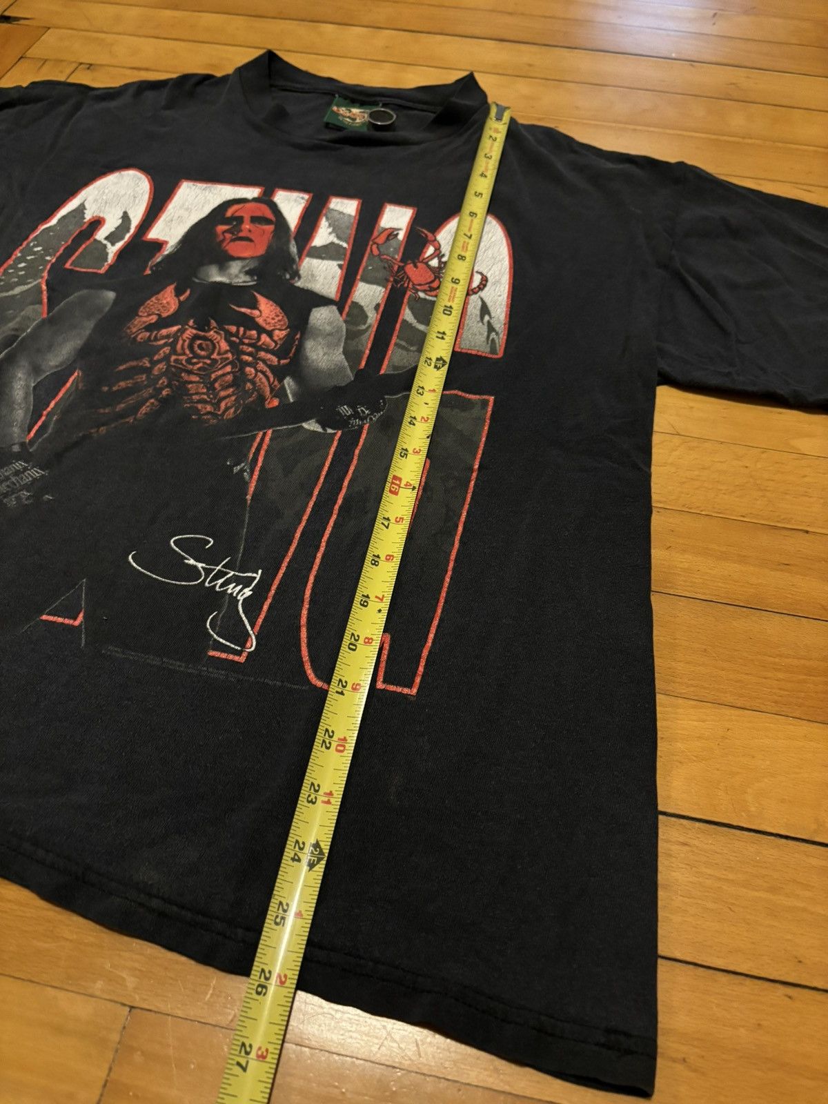 Vintage × WWE 1998 sting shirt Size US L / EU 52-54 / 3 - 4 Thumbnail