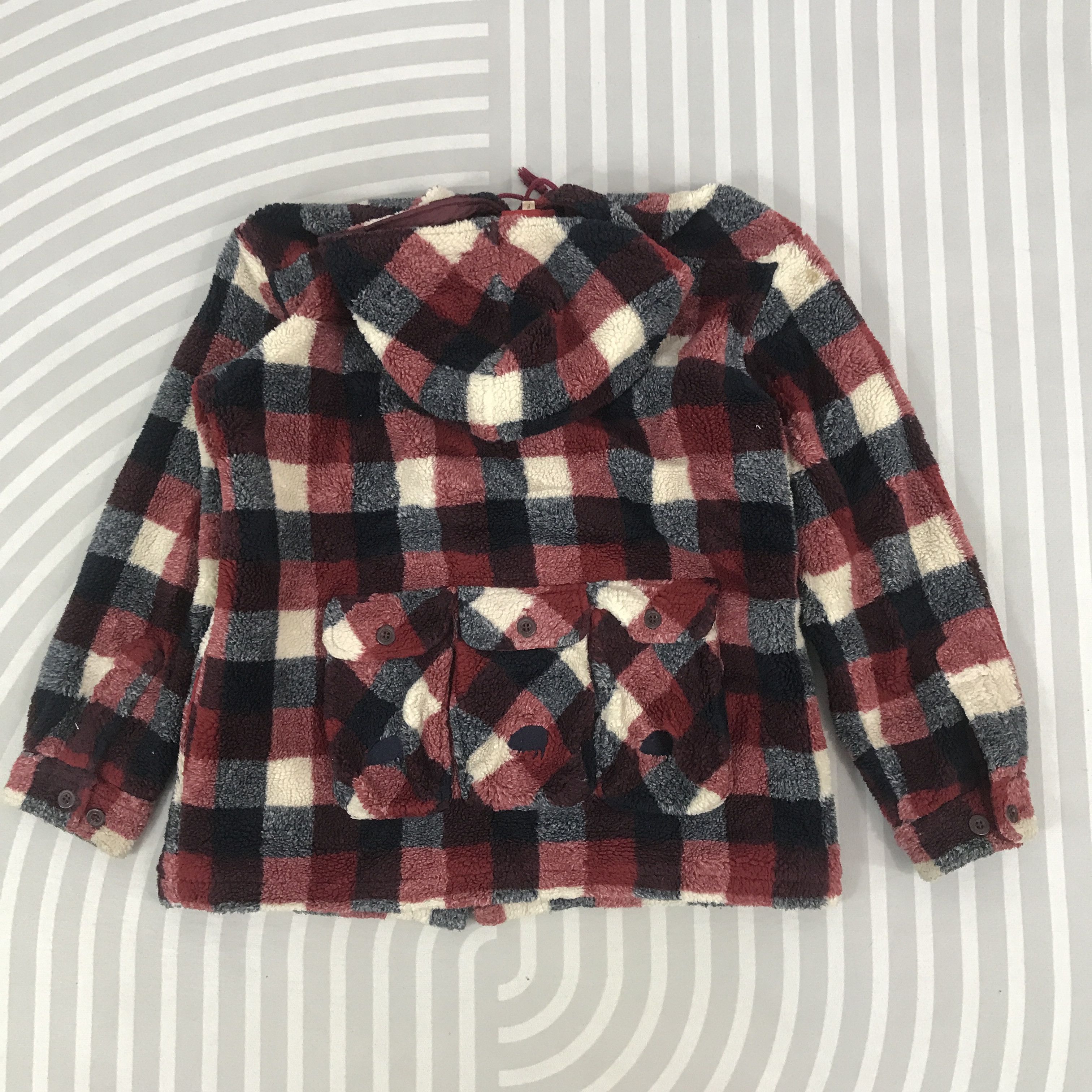 Japanese Brand × Vintage Vintage drug store's Sherpa multi pocket button jacket Size US L / EU 52-54 / 3 - 3 Thumbnail