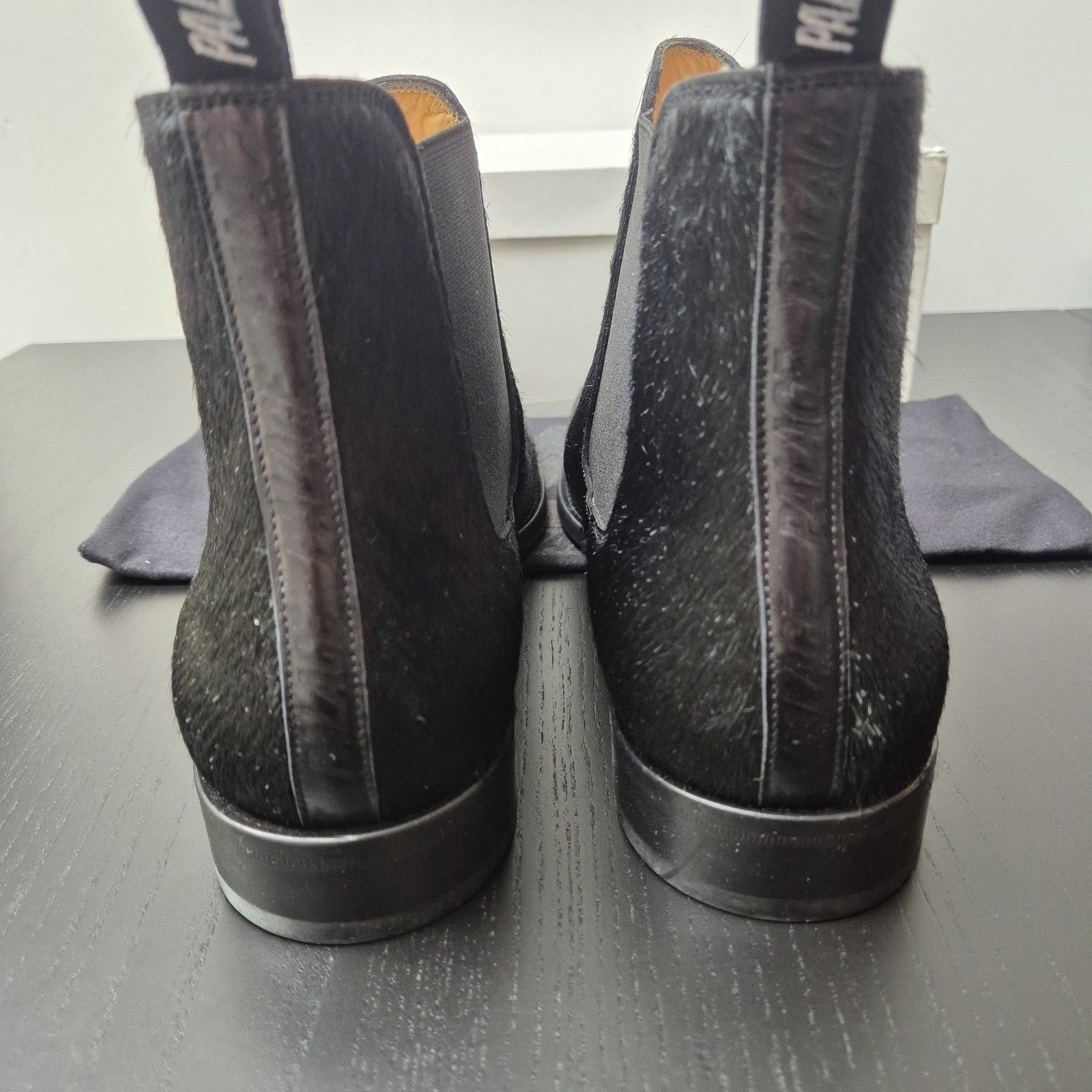 Palace Palace Pony Hair Chelsea Boot Black Brand New UK10 FW19 Size US 10.5 / EU 43-44 - 4 Thumbnail