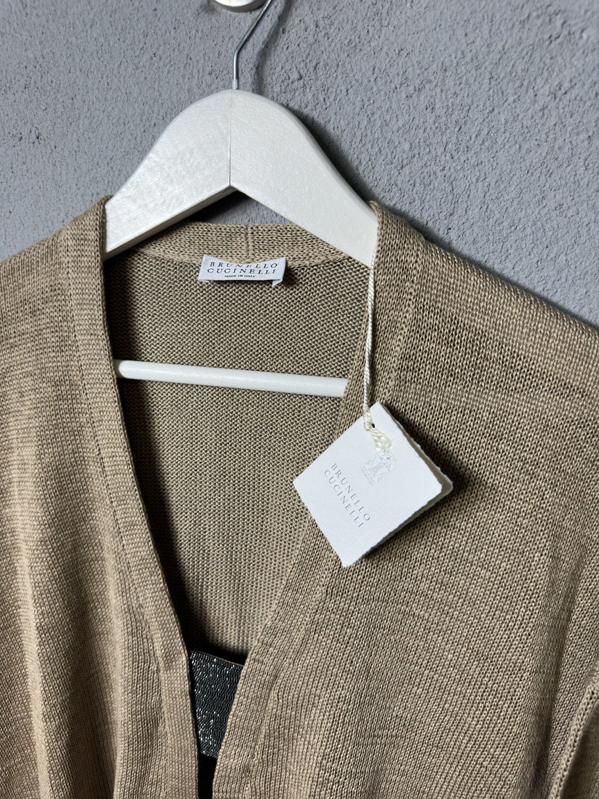 Brunello Cucinelli Brunello Cucinelli Knit Cotton Blouse Size L / US 10 / IT 46 - 2 Thumbnail