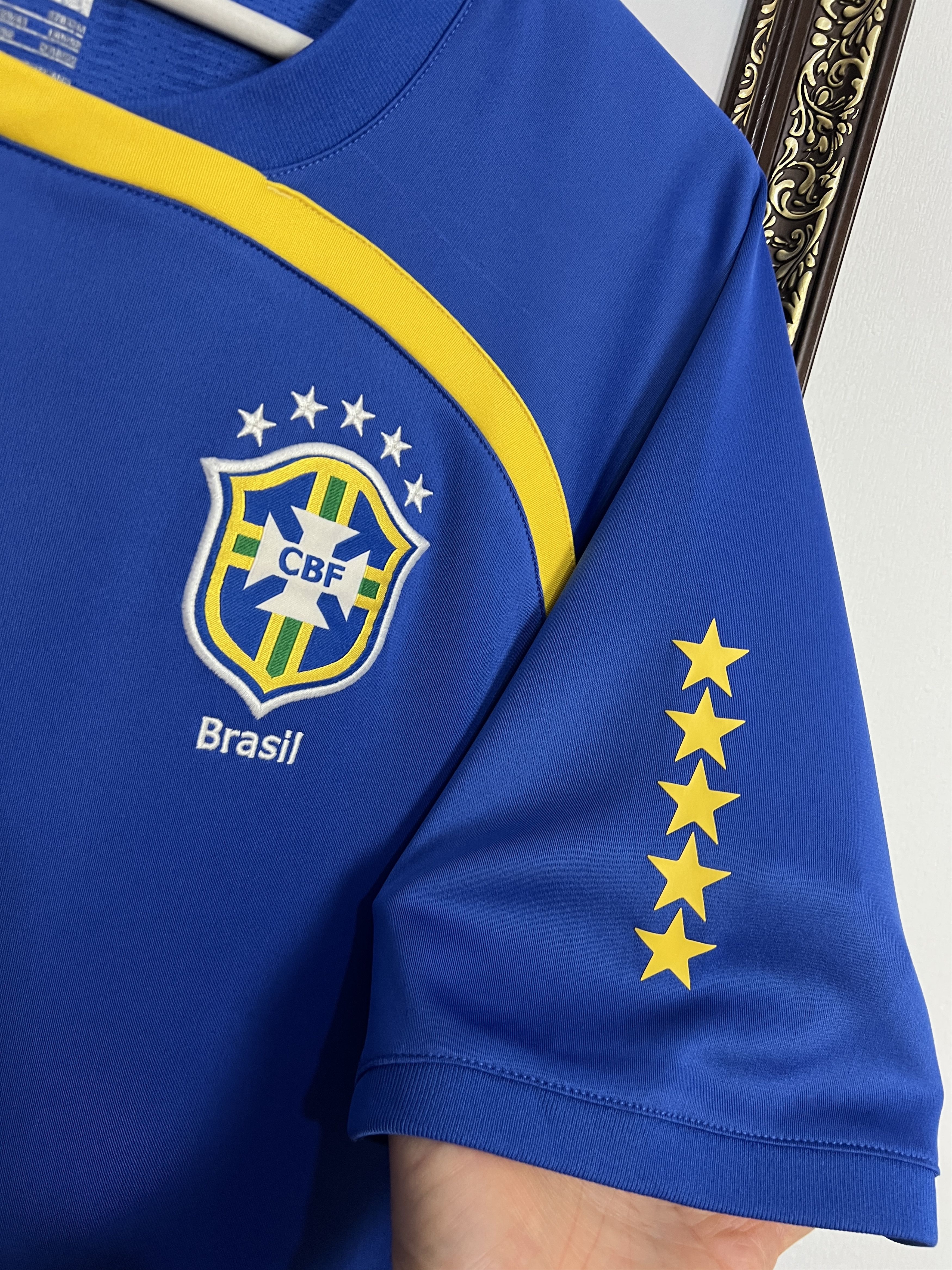 Nike Vintage Brazil Football Shirt Soccer Jersey National Trikot Size US M / EU 48-50 / 2 - 3 Thumbnail