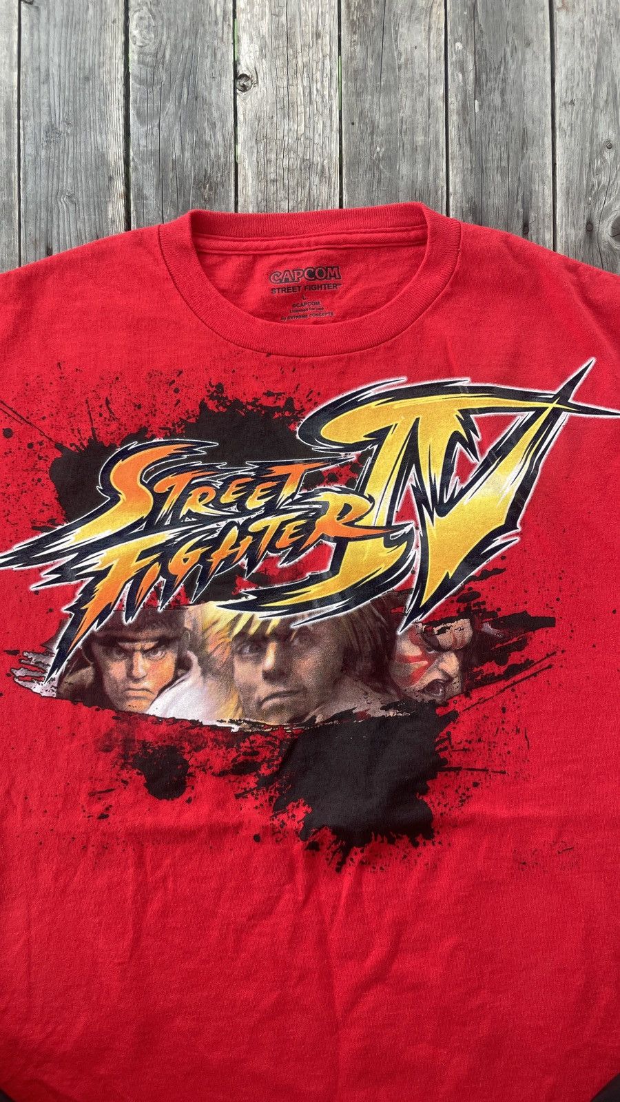 The Game Street Fighter IV Game Tee Size US L / EU 52-54 / 3 - 4 Thumbnail