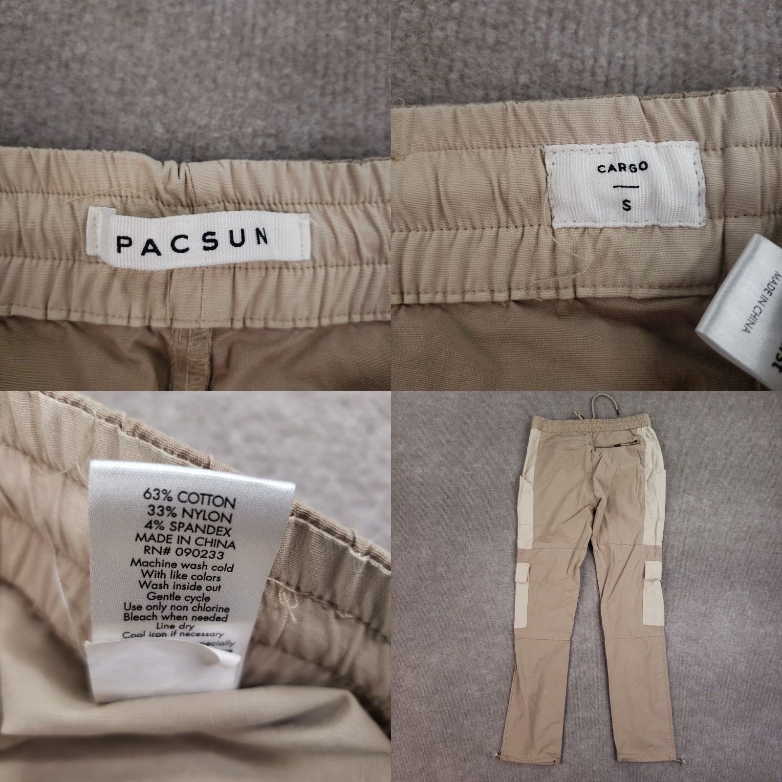 Pacsun Pacsun Women Cargo Jogger Pants Small Brown Elastic Waist Size 28" / US 6 / IT 42 - 8 Thumbnail