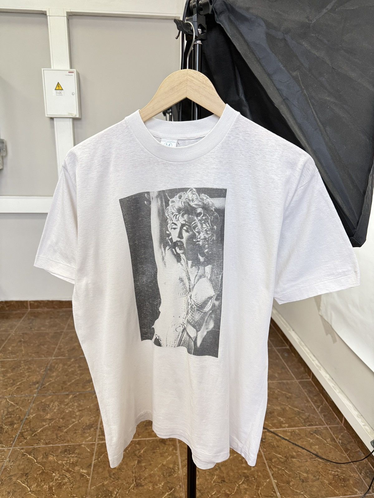 🇺🇸 Vintage 80s Madonna Photo Print T-Shirt Retro Rare