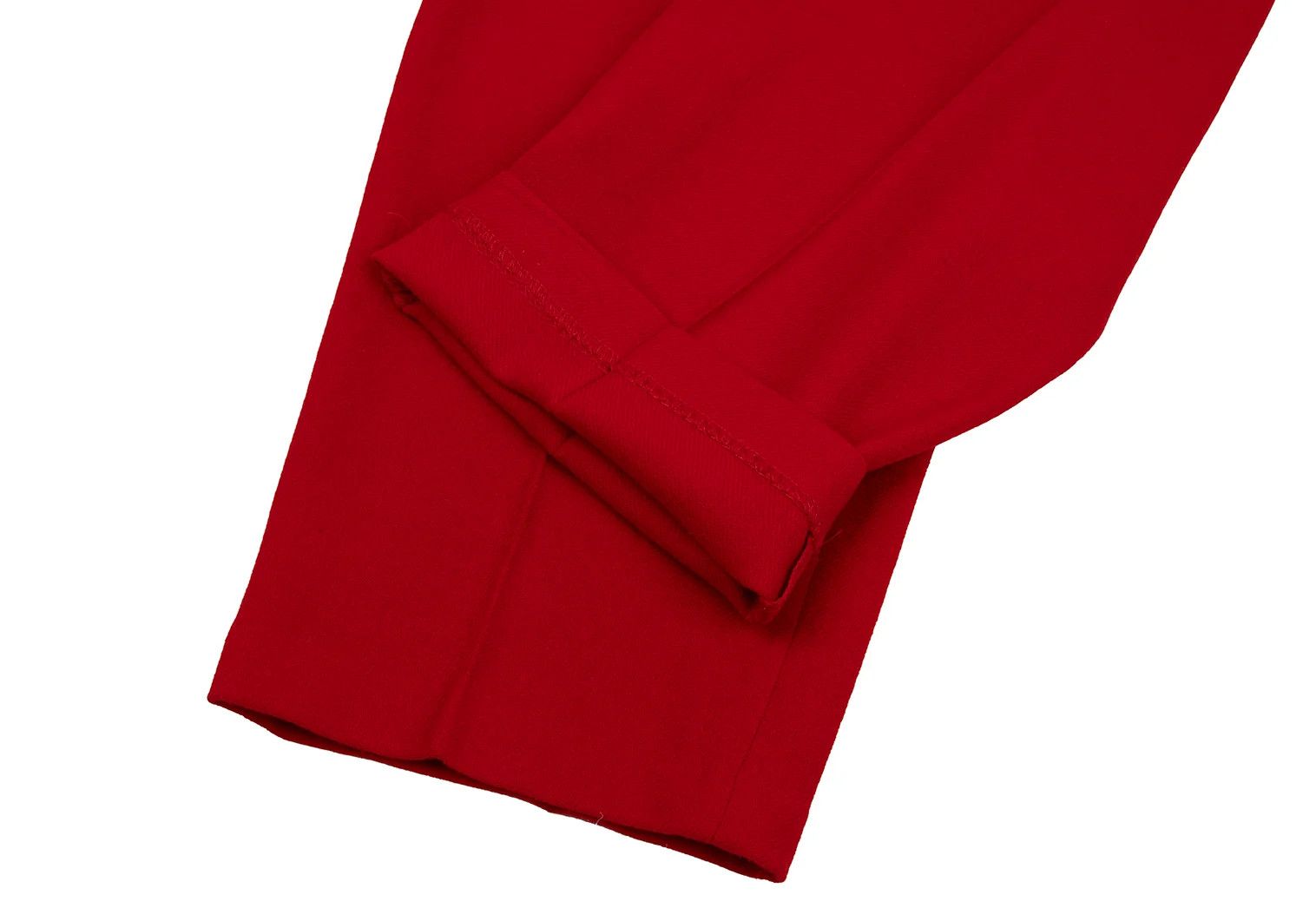 Yohji Yamamoto Yohji Yamamoto Wool Suspender Button Pants Red M Size US 34 / EU 50 - 8 Thumbnail