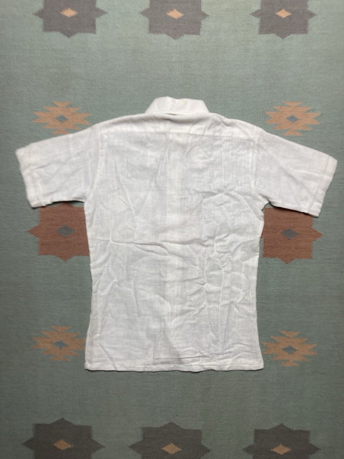 Vintage NEW VTG 70s polo shirt campus mesh sheer DEADSTOCK small Size US S / EU 44-46 / 1 - 7 Thumbnail