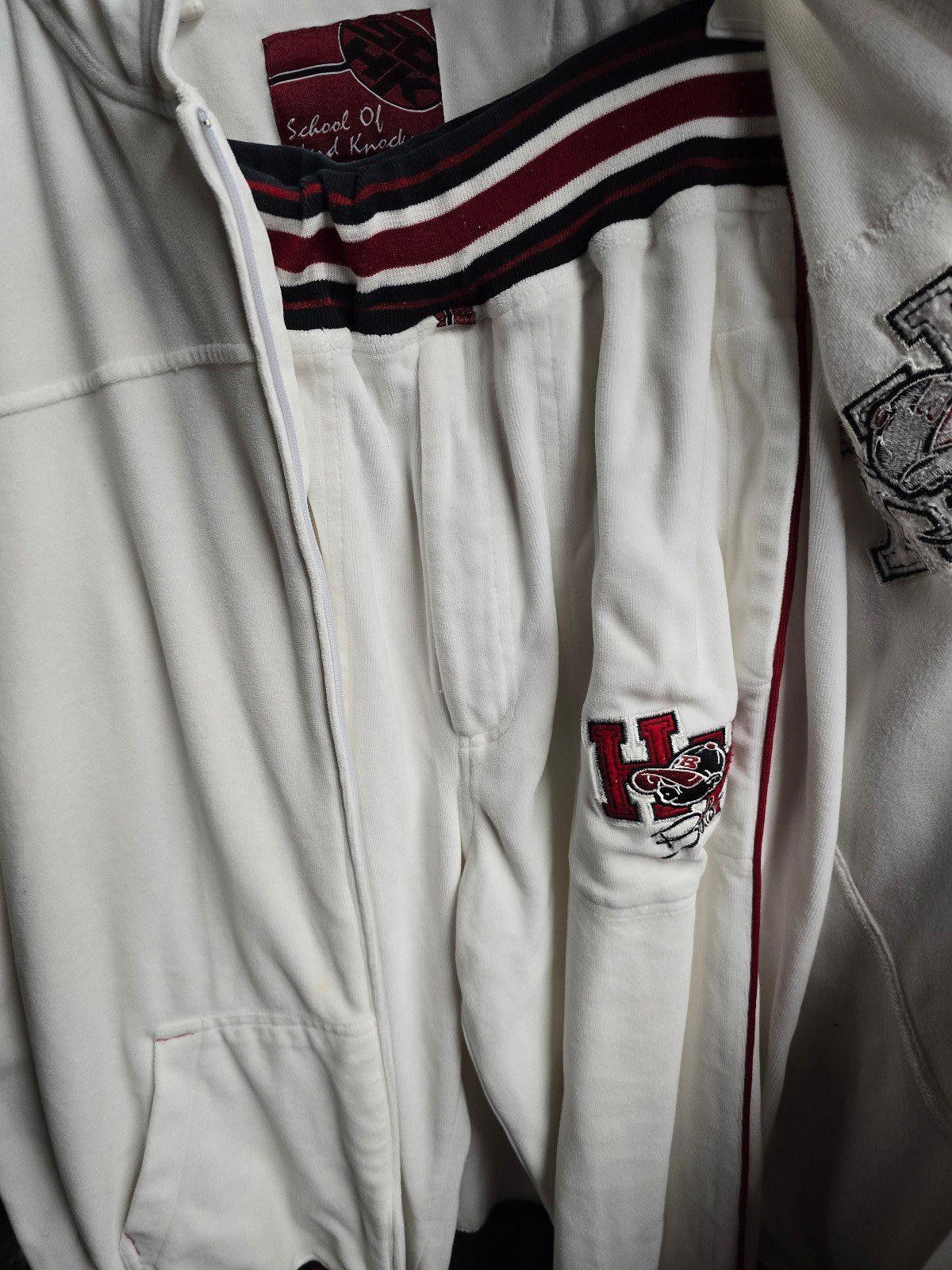 Designer Vintage School Of Hard Knocks Hoodie Pants Sweats Set XL Size US 36 / EU 52 - 6 Thumbnail