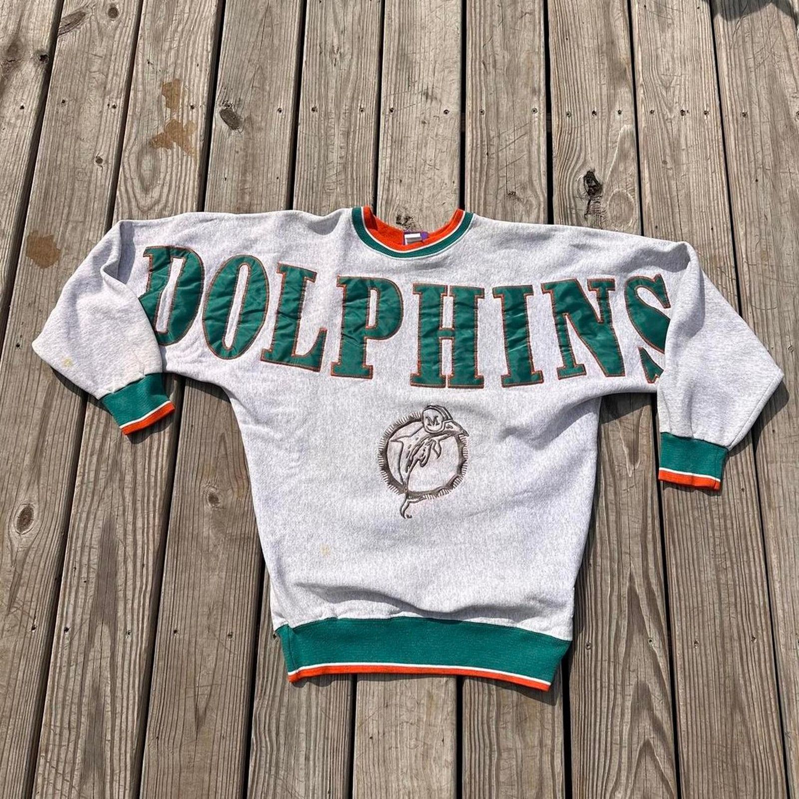 Vintage Miami Dolphins Sweatshirt Grailed