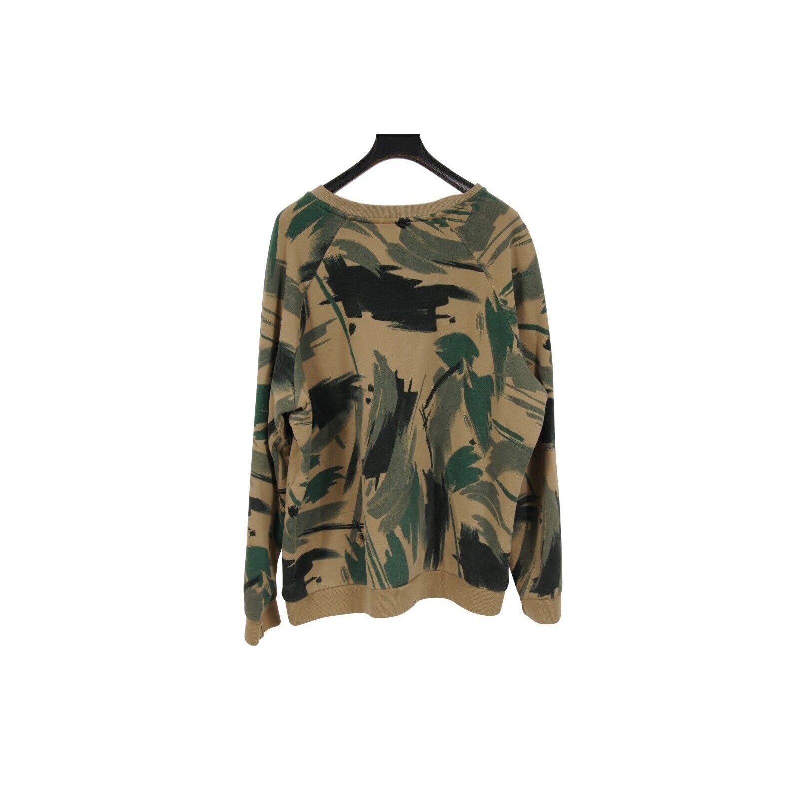 Acne Studios Brian Print Sweater Brown Green Size US XS / EU 42 / 0 - 2 Thumbnail