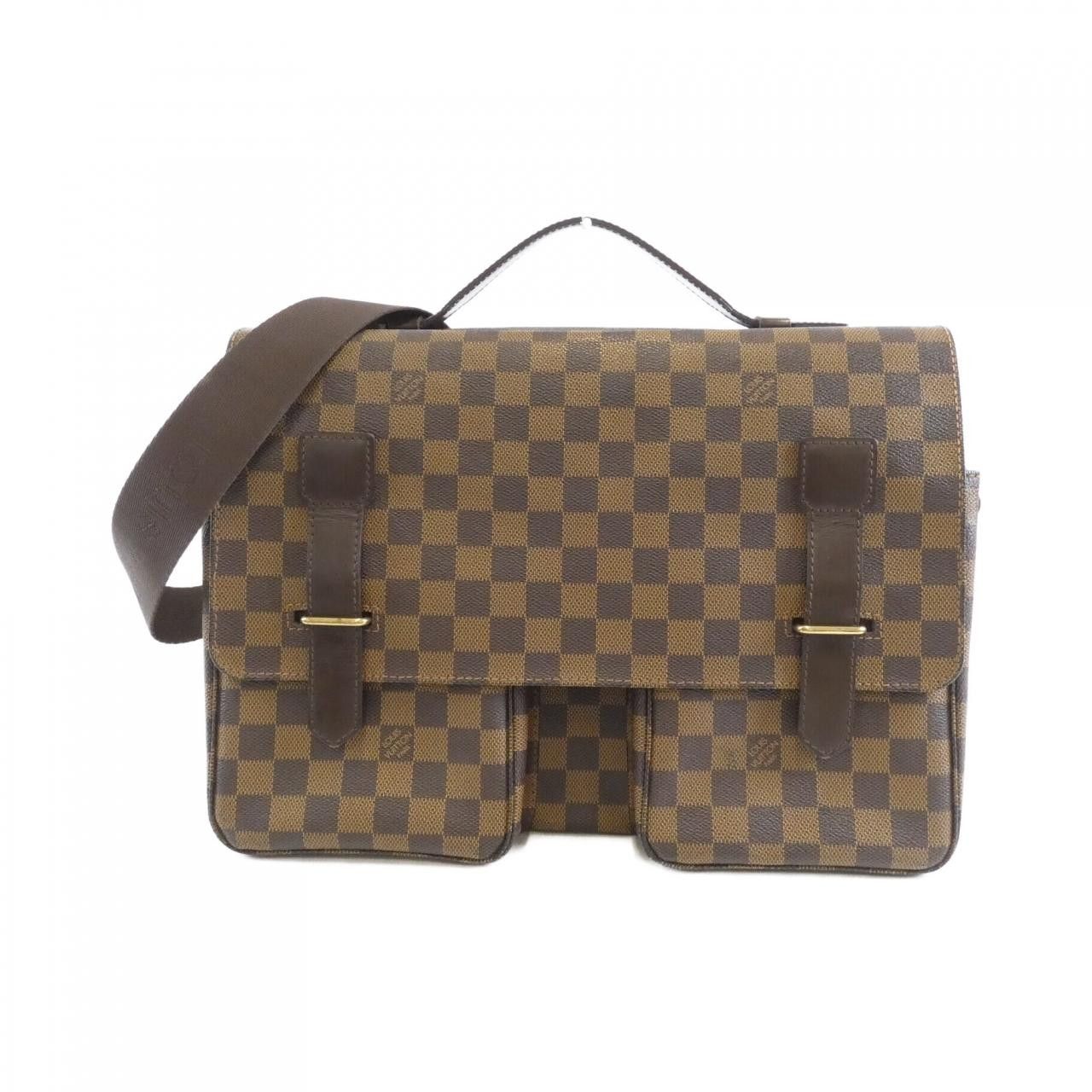 Louis Vuitton Louis Vuitton Louis Vuitton Broadway Damier Shoulder Bag Textile Shoulder Bag N42270 DUTY FREE for USA Size ONE SIZE - 1 Thumbnail