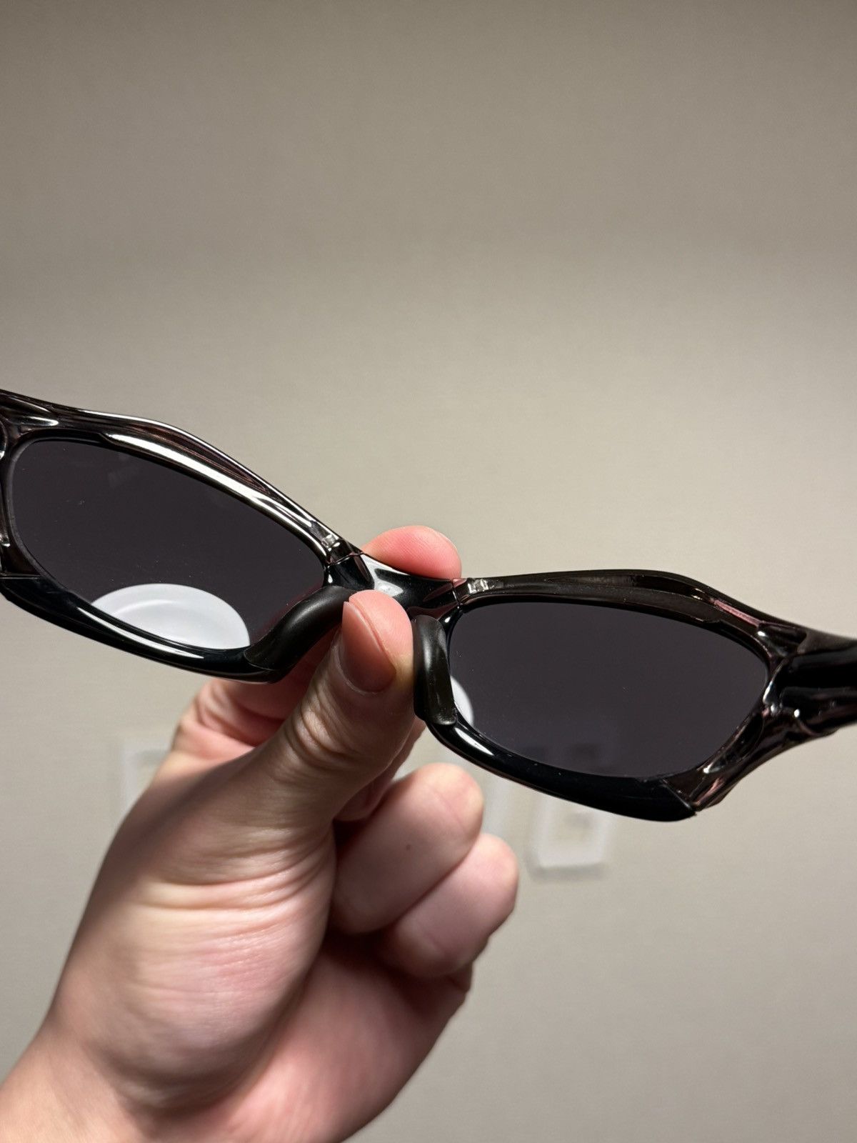 Oakley OAKLEY Splice Black Chrome SUNGLASSES Size ONE SIZE - 5 Thumbnail