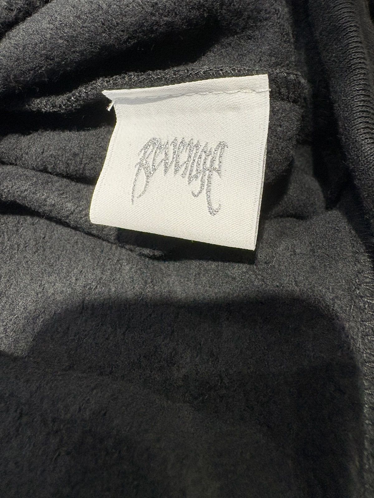 Revenge REVENGE “SNOWFALL” HOODIE - SIZE XL - (BLACK) Size US XL / EU 56 / 4 - 3 Thumbnail