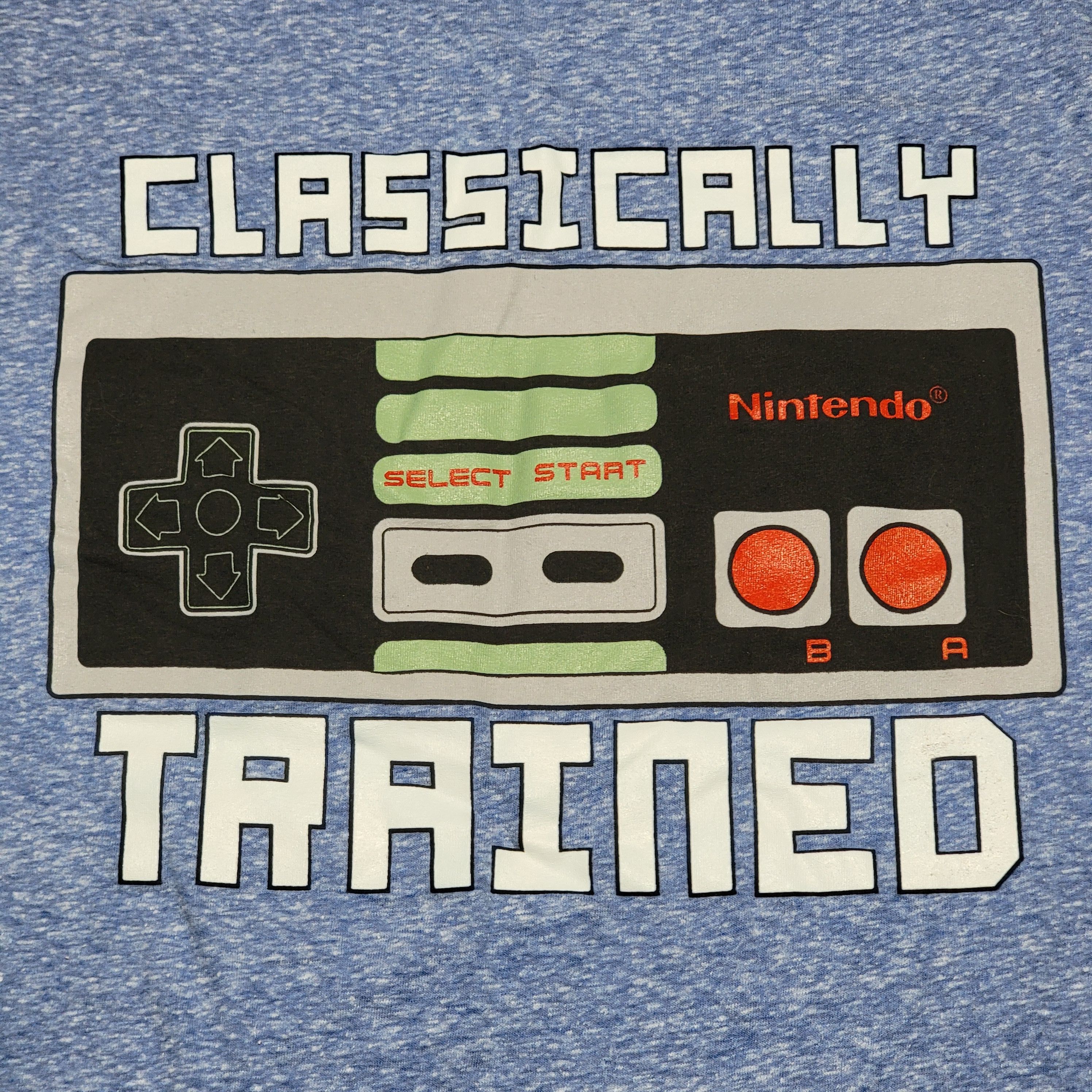 Nintendo Nintendo (NES) SS Unisex Tee "Classically Trained" - Large Size US L / EU 52-54 / 3 - 2 Thumbnail