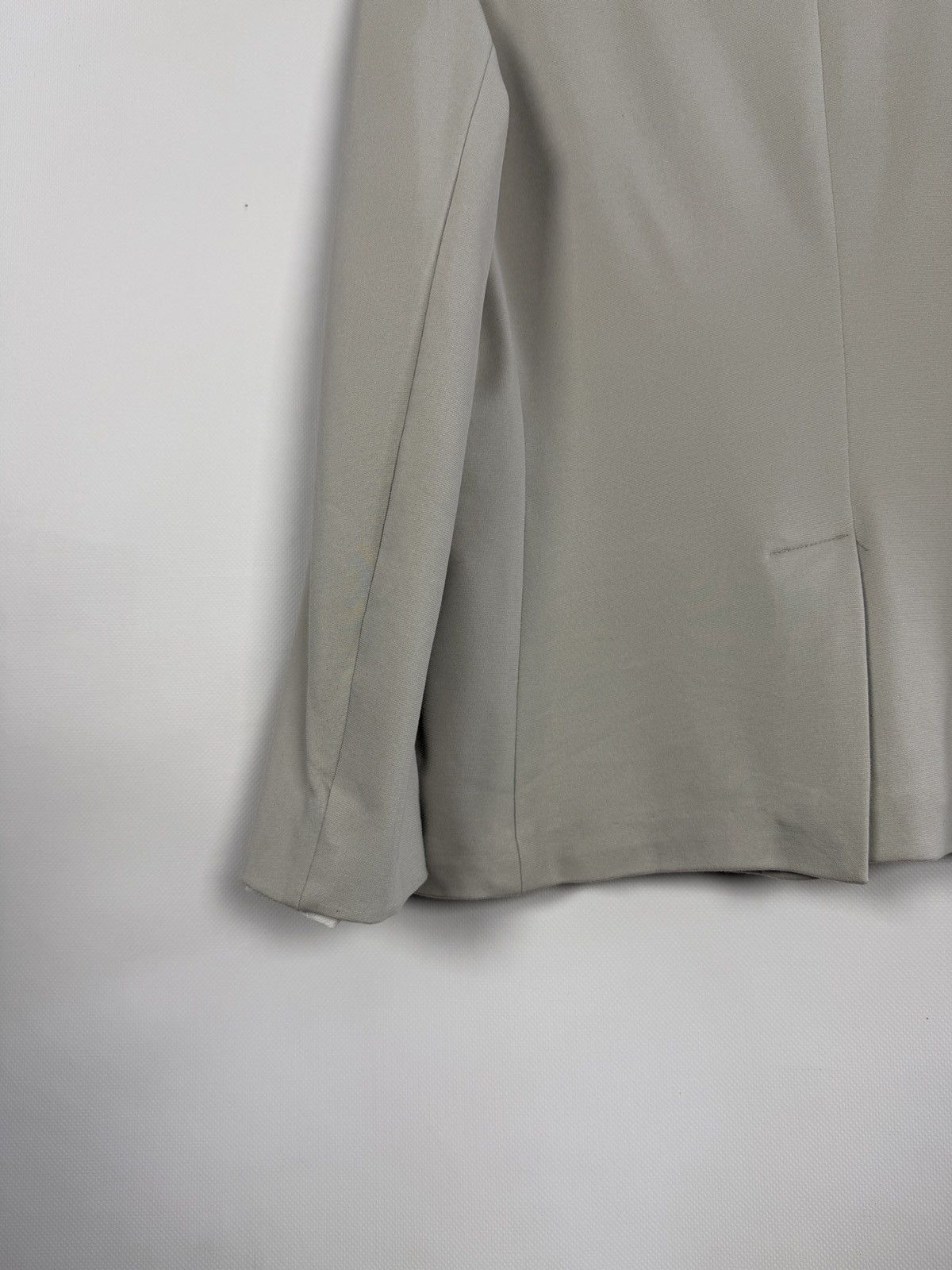 NEWYORKINDUSTRIE New York Industries Cream Two Button Blazer Italy Size 48 Size XL / US 12-14 / IT 48-50 - 12 Thumbnail