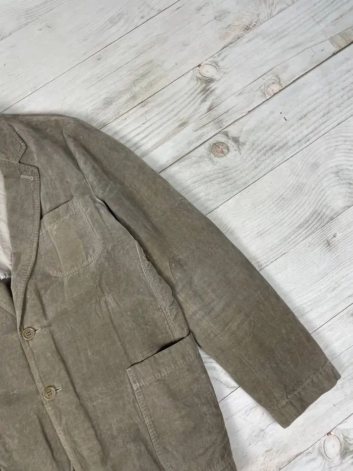 C.P. Company Vintage C.P Company Velvet BLAZER Jacket 2007 Ramie Cotton Size US L / EU 52-54 / 3 - 4 Thumbnail