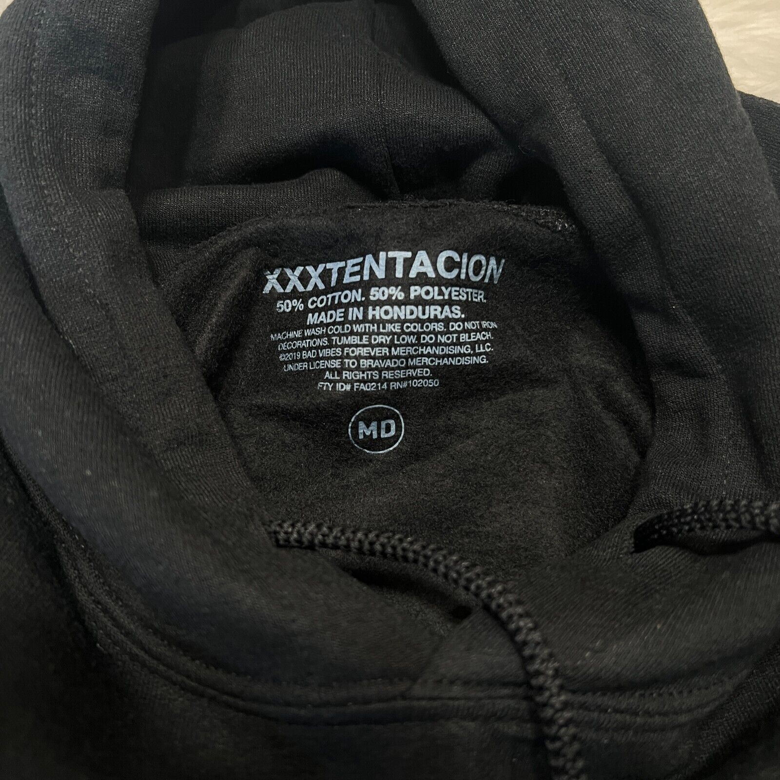 Other XXXTENTACION HOODIE BAD VIBES FOREVER BLACK HOODIE Size US M / EU 48-50 / 2 - 5 Thumbnail