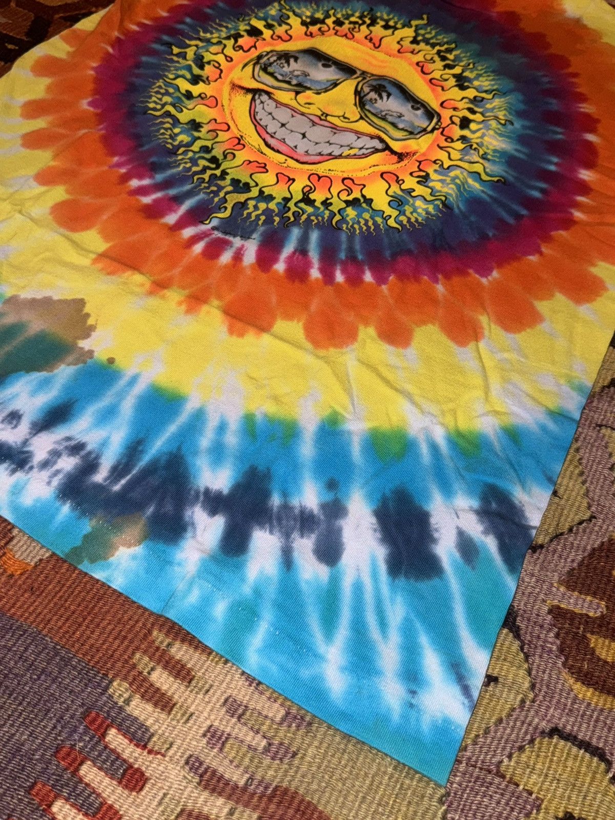 Grateful Dead × Vintage rare tie dye long sleeve jerry jaspar grateful dead L Size US L / EU 52-54 / 3 - 3 Thumbnail