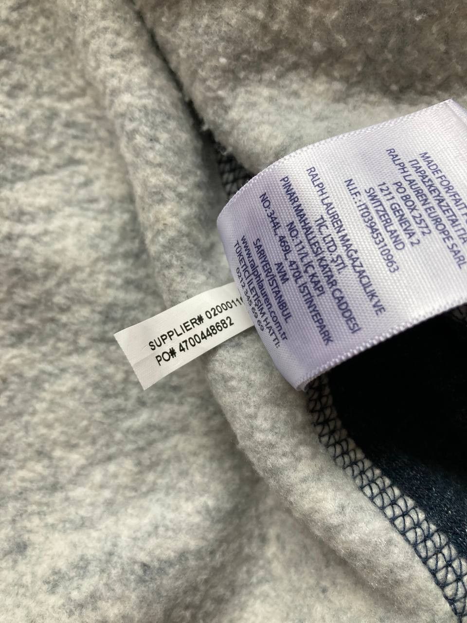 Polo Ralph Lauren × Vintage VERY RARE Vintage Polo Ralph Lauren Zip Up Hoodie Size US M / EU 48-50 / 2 - 5 Thumbnail
