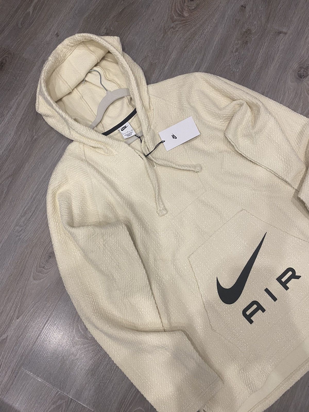 Nike × Stussy Nike x Stussy Natural Hoodie Oversized Size US S / EU 44-46 / 1 - 11 Thumbnail