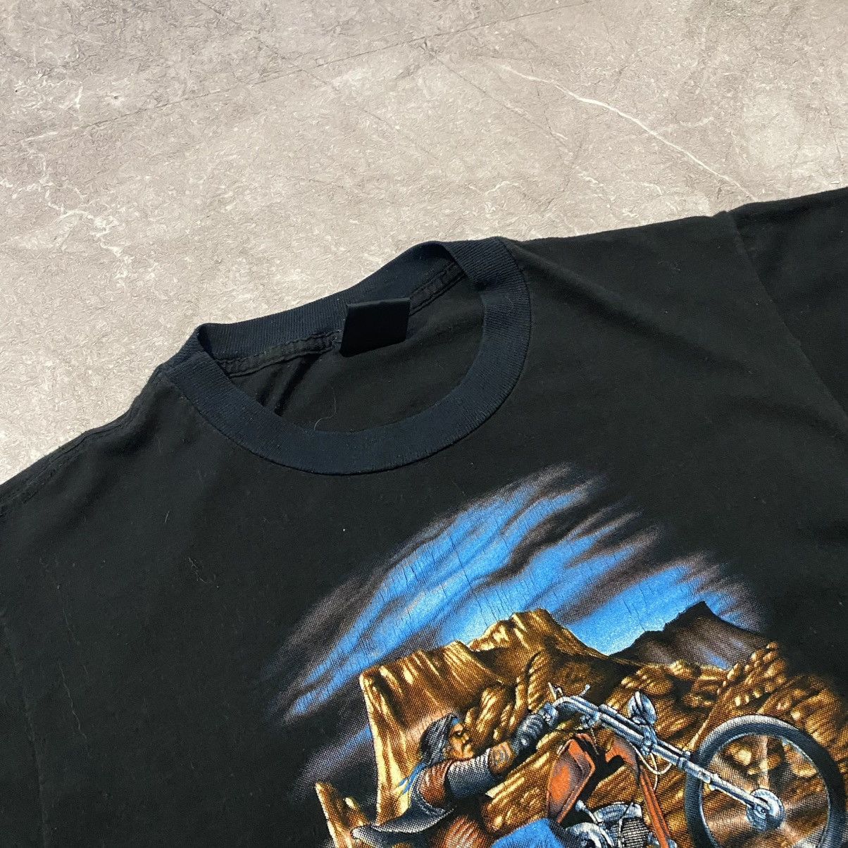 Band Tees RARE ! VINTAGE EASYRIDERS THERE’S ONLY ONE REAL BIKER 3D 80S Size US M / EU 48-50 / 2 - 3 Thumbnail