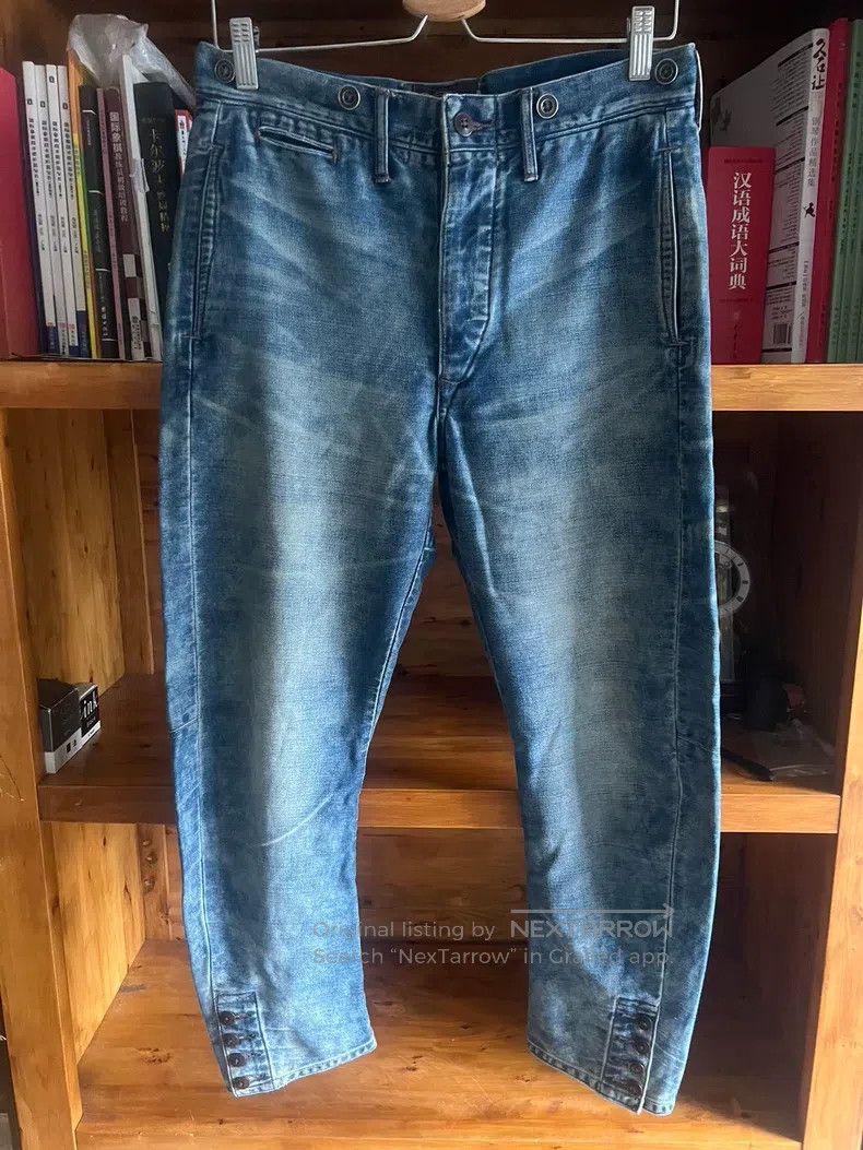 RRL Ralph Lauren RRL Ralph Lauren Washed denim horse pants with overalls Size US 30 / EU 46 - 1 Thumbnail