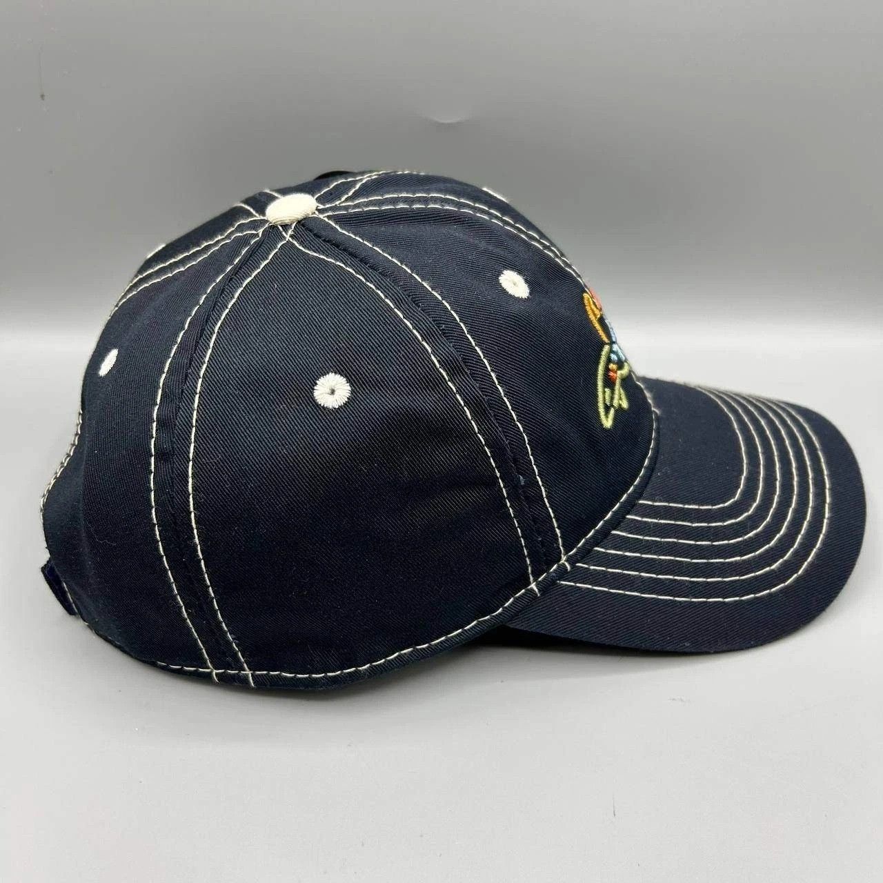 Greg Norman Greg Norman Golf Hat Men Embroidered Strap Back Cap Cotton Size ONE SIZE - 4 Thumbnail