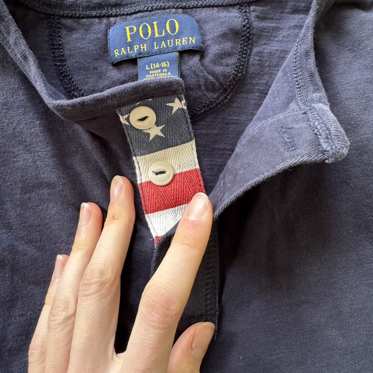 Polo Ralph Lauren Polo Ralph Lauren Cotton Short-Sleeve Henley Tee Size XS / US 0-2 / IT 36-38 - 5 Thumbnail
