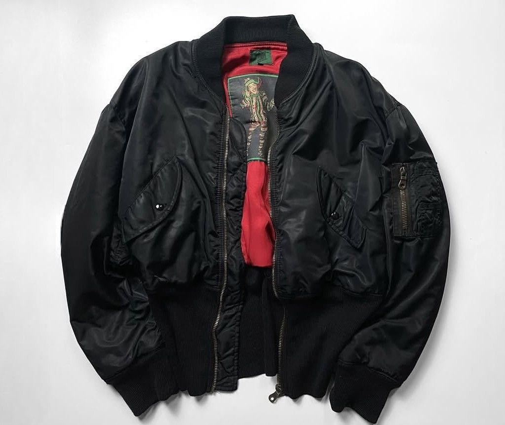 Jean Paul Gaultier 'Junior Gaultier' Denim Jacket in Black