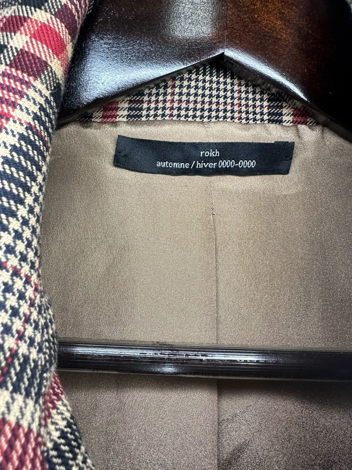 rokh Rokh Tartan Layered Coat Size M / US 6-8 / IT 42-44 - 3 Thumbnail