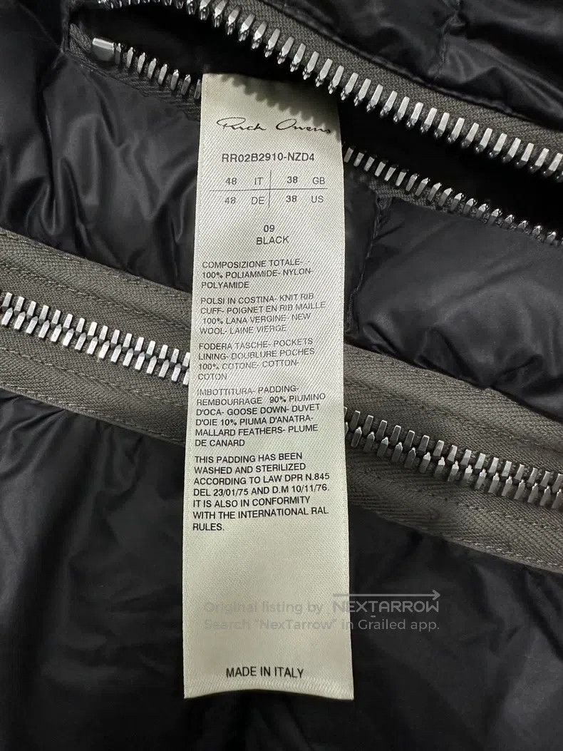 Rick Owens Rick Owens Shark Mask Down Jacket Size US S / EU 44-46 / 1 - 5 Thumbnail