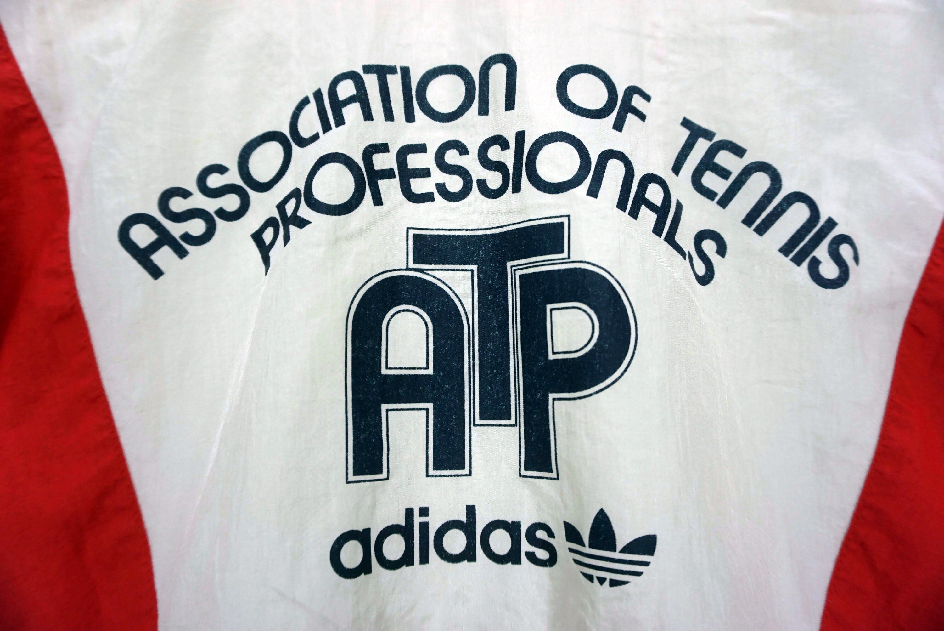 Adidas Vintage ATP Jacket Tennis Professionals Windbreaker Size US S / EU 44-46 / 1 - 11 Thumbnail