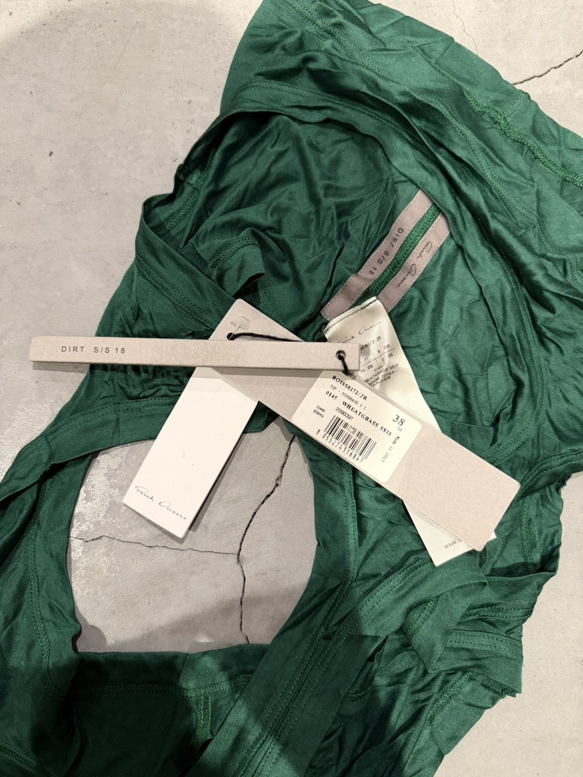 Rick Owens SS18 Rick Owens Membrane Top Size XS / US 0-2 / IT 36-38 - 4 Thumbnail