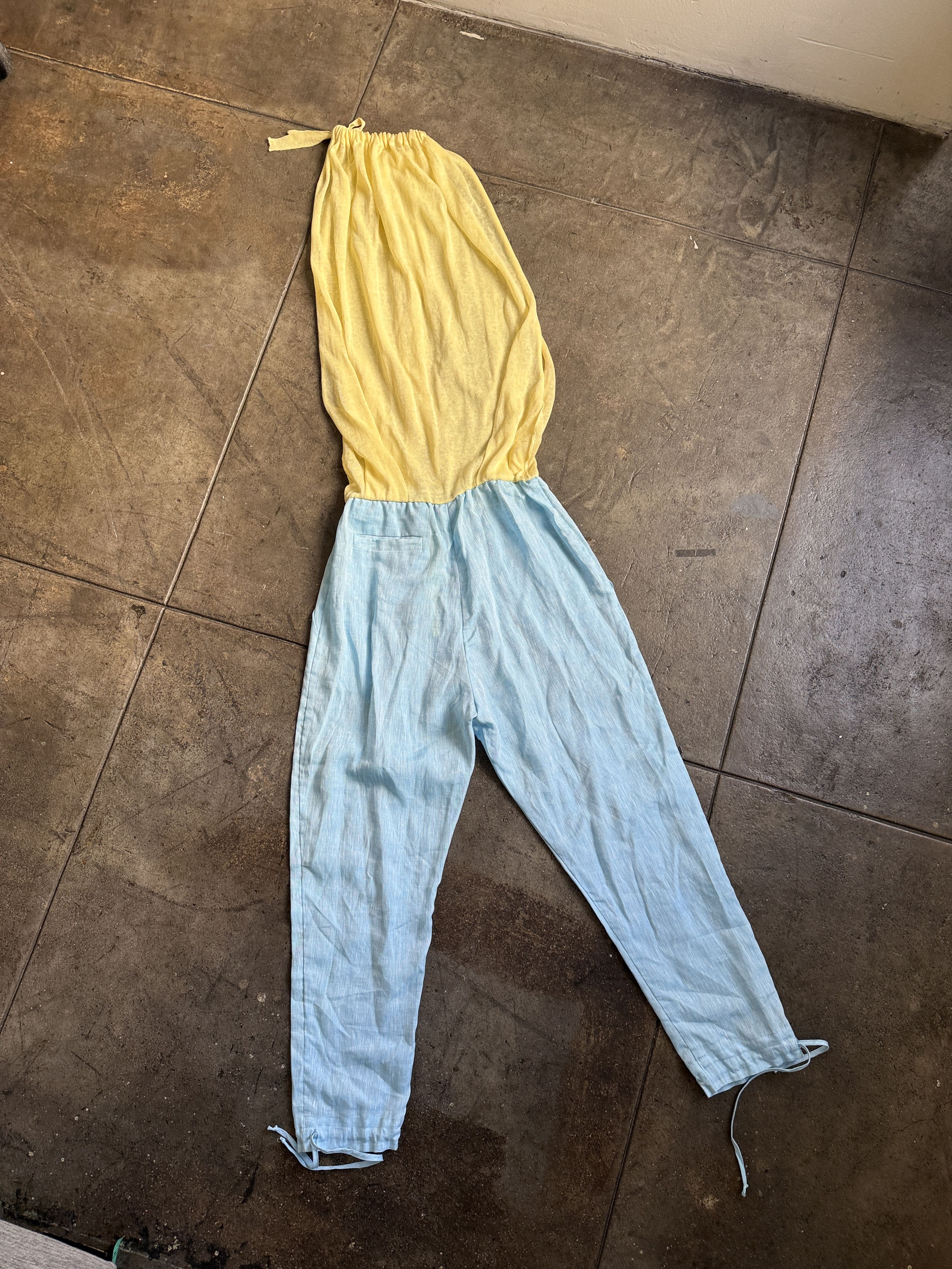 Vivienne Westwood 1/1 Sample INSANE SET Matching Linen Set S/S 2014 Size M / US 6-8 / IT 42-44 - 5 Thumbnail