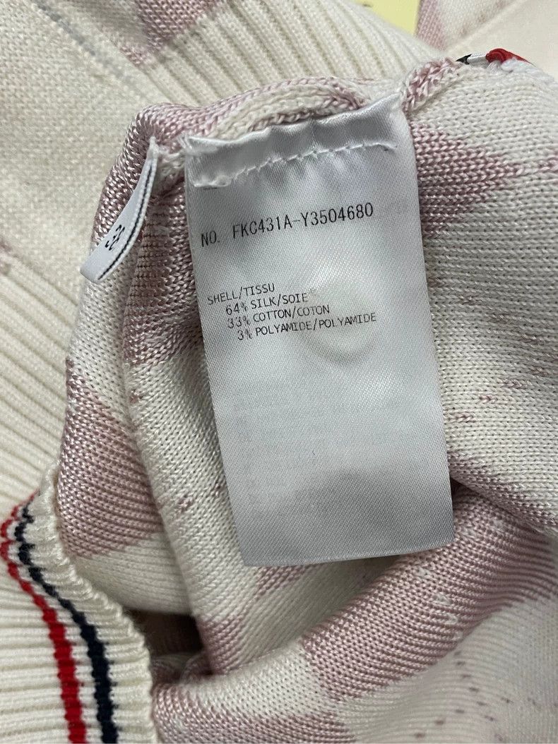 Thom Browne Thom browne White and purple color-matched diamond checkere Size XS / US 0-2 / IT 36-38 - 7 Thumbnail