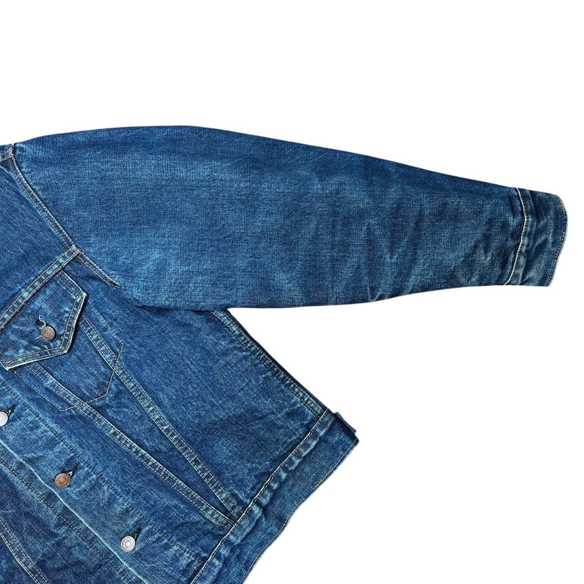 Levi's 60s Levi’s Big E Type III Trucker Blanket Lined Denim Jacket Size US L / EU 52-54 / 3 - 11 Thumbnail