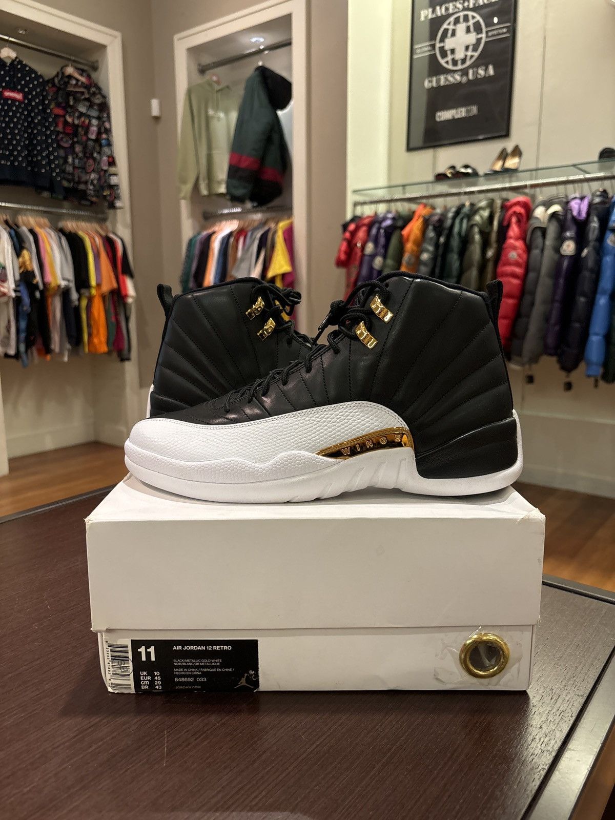And Gold Wings Air Jordan 12 Nike Shoe Air Jordan 12 University