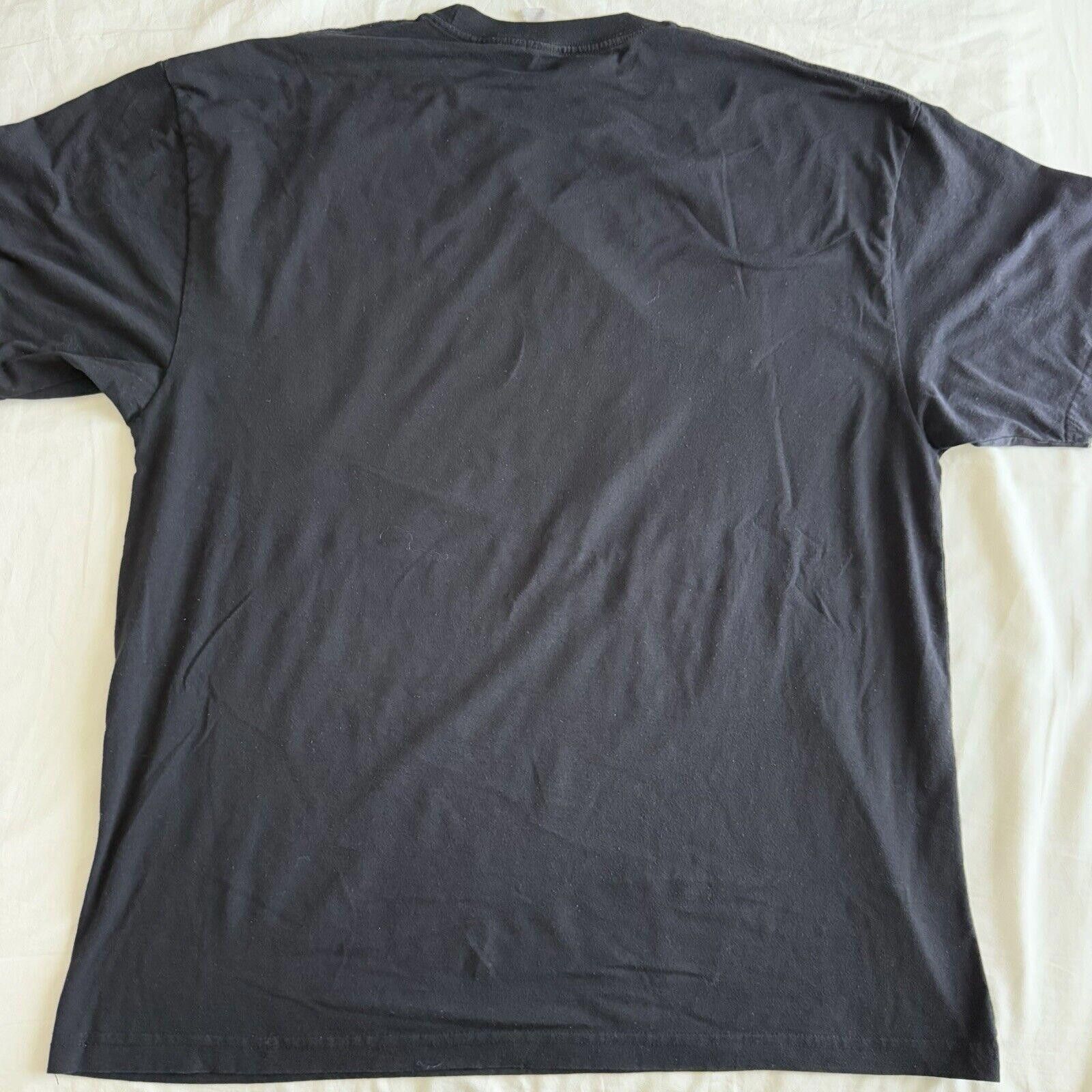 Disney Rare Disney Rainbow Stripe T-Shirt Men's 3XL Black Big Tall Size US XXL / EU 58 / 5 - 7 Thumbnail