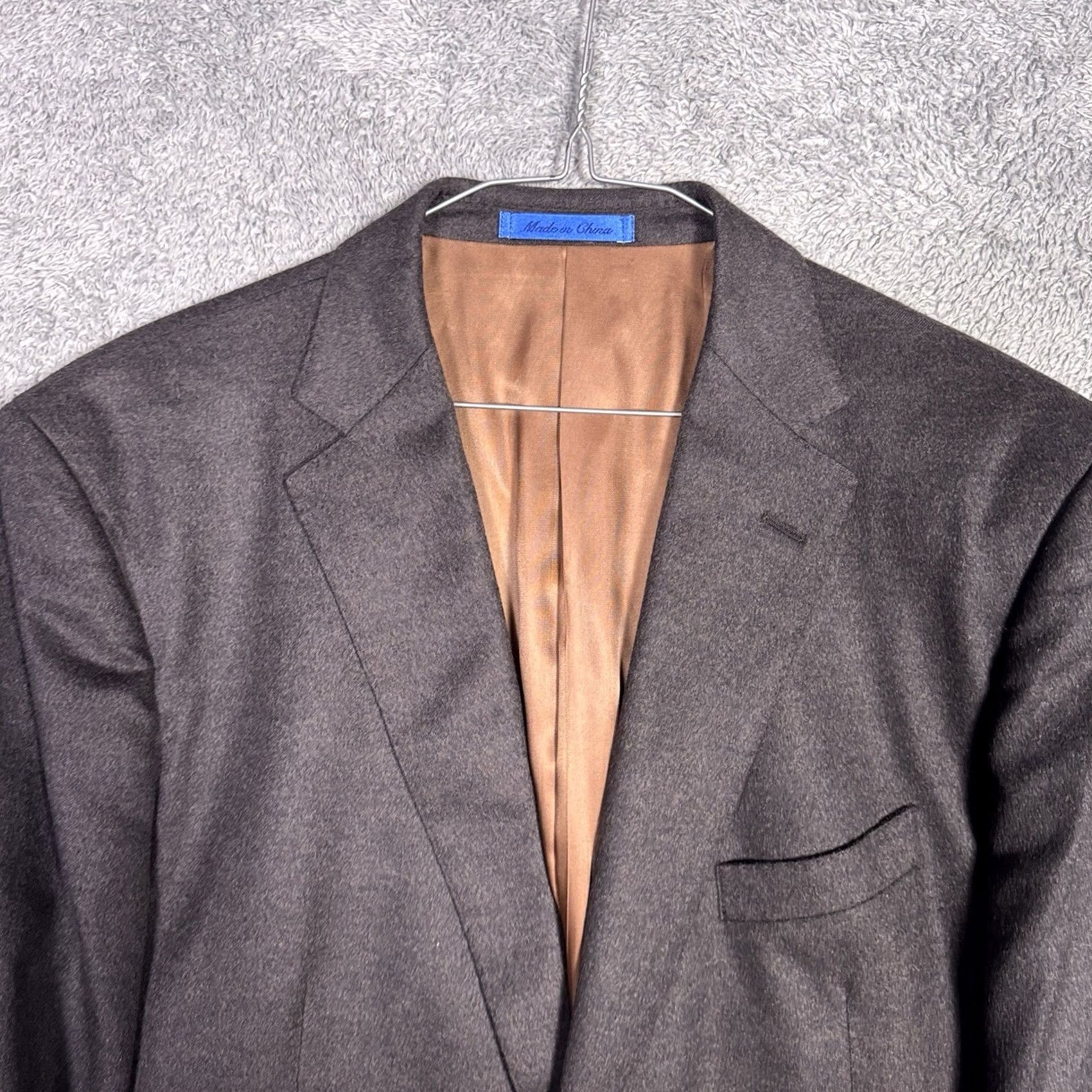 Vintage Versace Collection Blazer Mens 44R Paisley Cashmere Silk Notch Lapel Double-Vented Garden City USA Designer Jacket Blazer Jacket Coat Blazer Size 44R - 5 Thumbnail