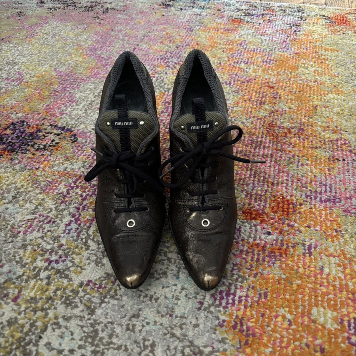 Miu Miu Rare FW1999 miu miu shoes Size US 7 / IT 37 - 1 Thumbnail