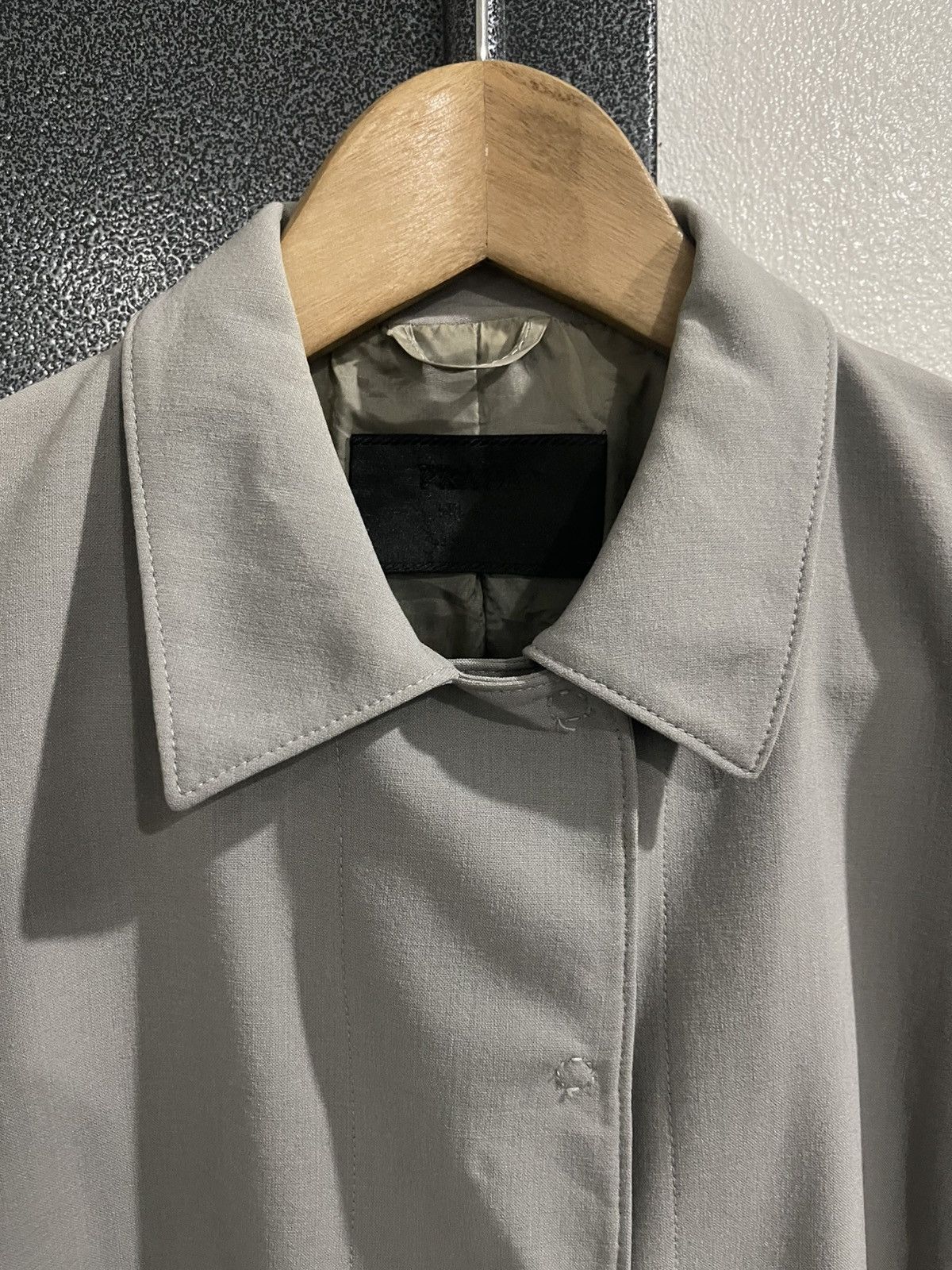 Prada × Vintage Vintage Prada Milano Snap Button Jacket Size XXS / US 00 / IT 34 - 5 Thumbnail