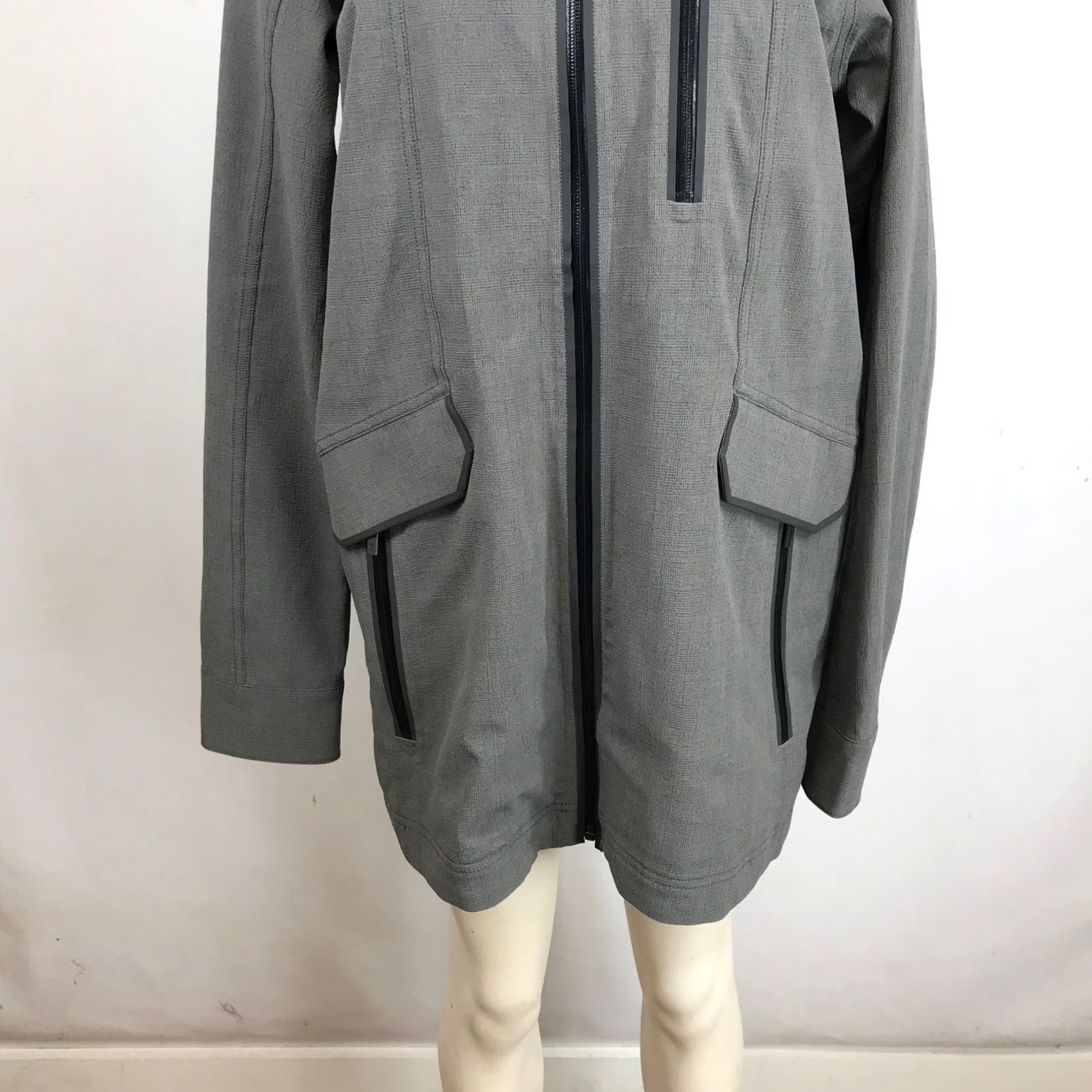 Vintage Columbia OmniTech Waterproof Breathable Grey Full Zip Jacket Medium TRANSIT ZONE Size US M / EU 48-50 / 2 - 3 Thumbnail