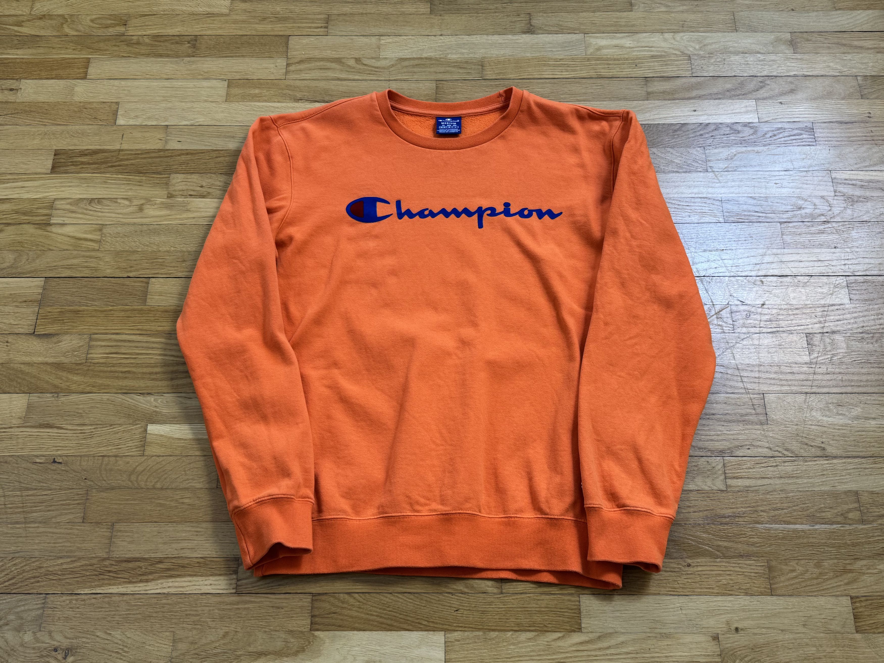 Champion Vintage orange sweatshirt CHAMPION Size US M / EU 48-50 / 2 - 2 Thumbnail