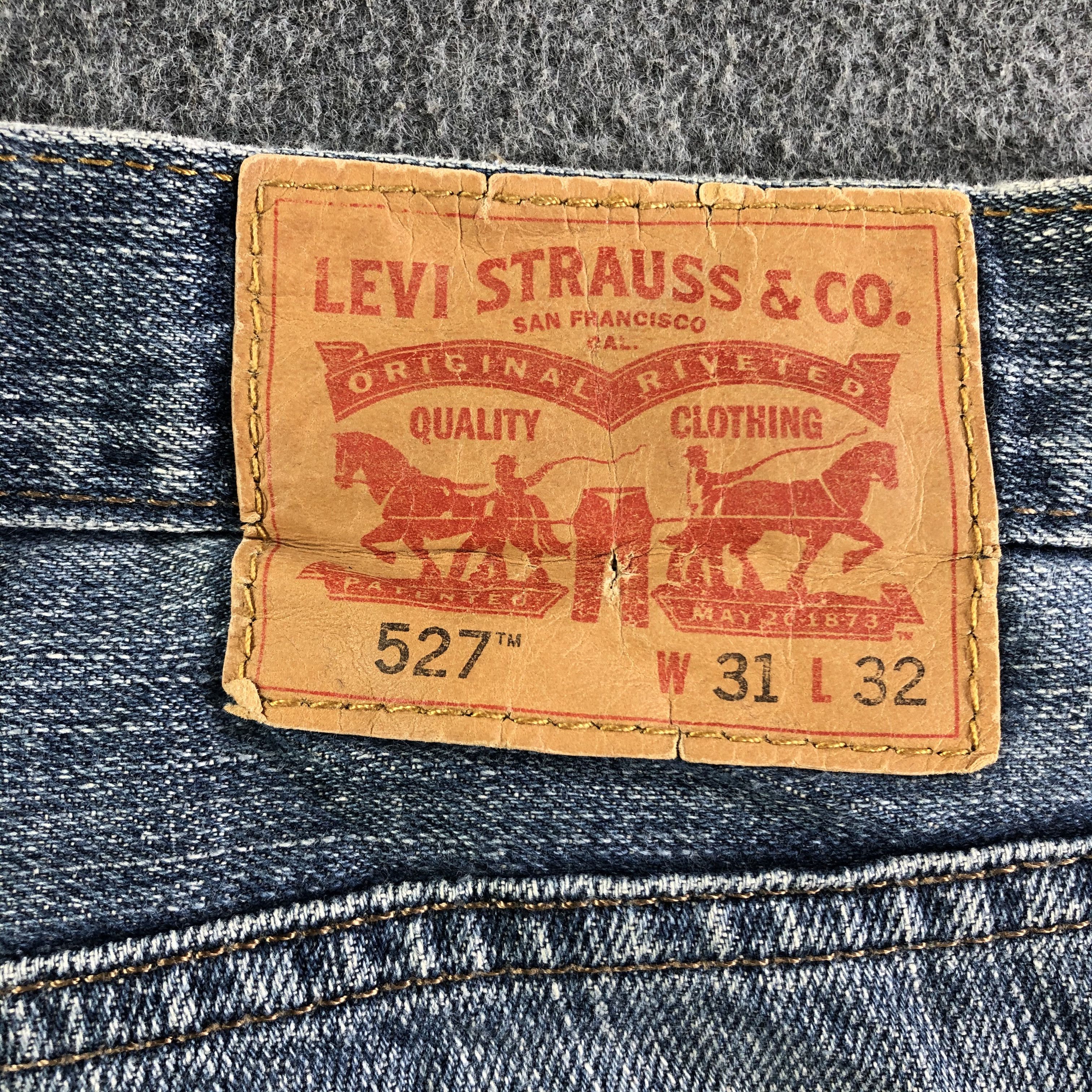 Levi's Vintage Levis 527 Flare Jeans-J3302 Size US 35 - 5 Thumbnail
