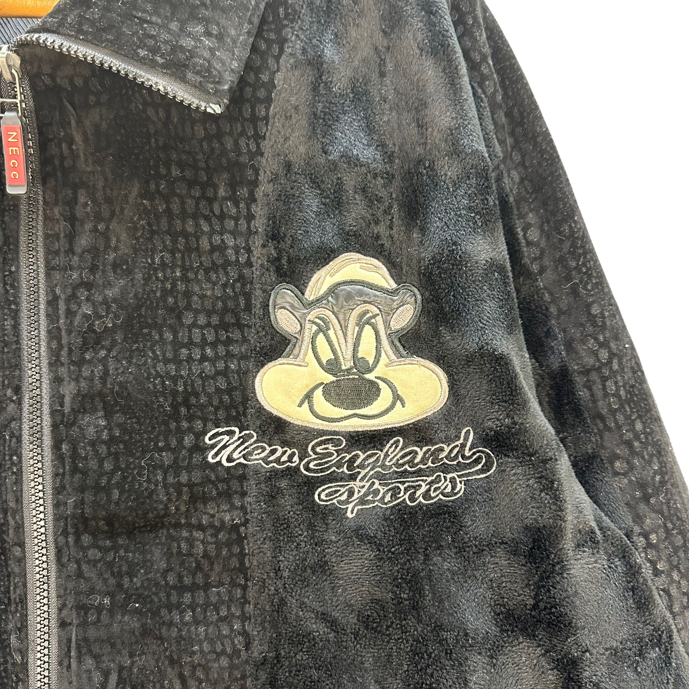Japanese Brand New England Sports Big Logo Hybrid Jacket #8613-017 Size US XL / EU 56 / 4 - 6 Thumbnail